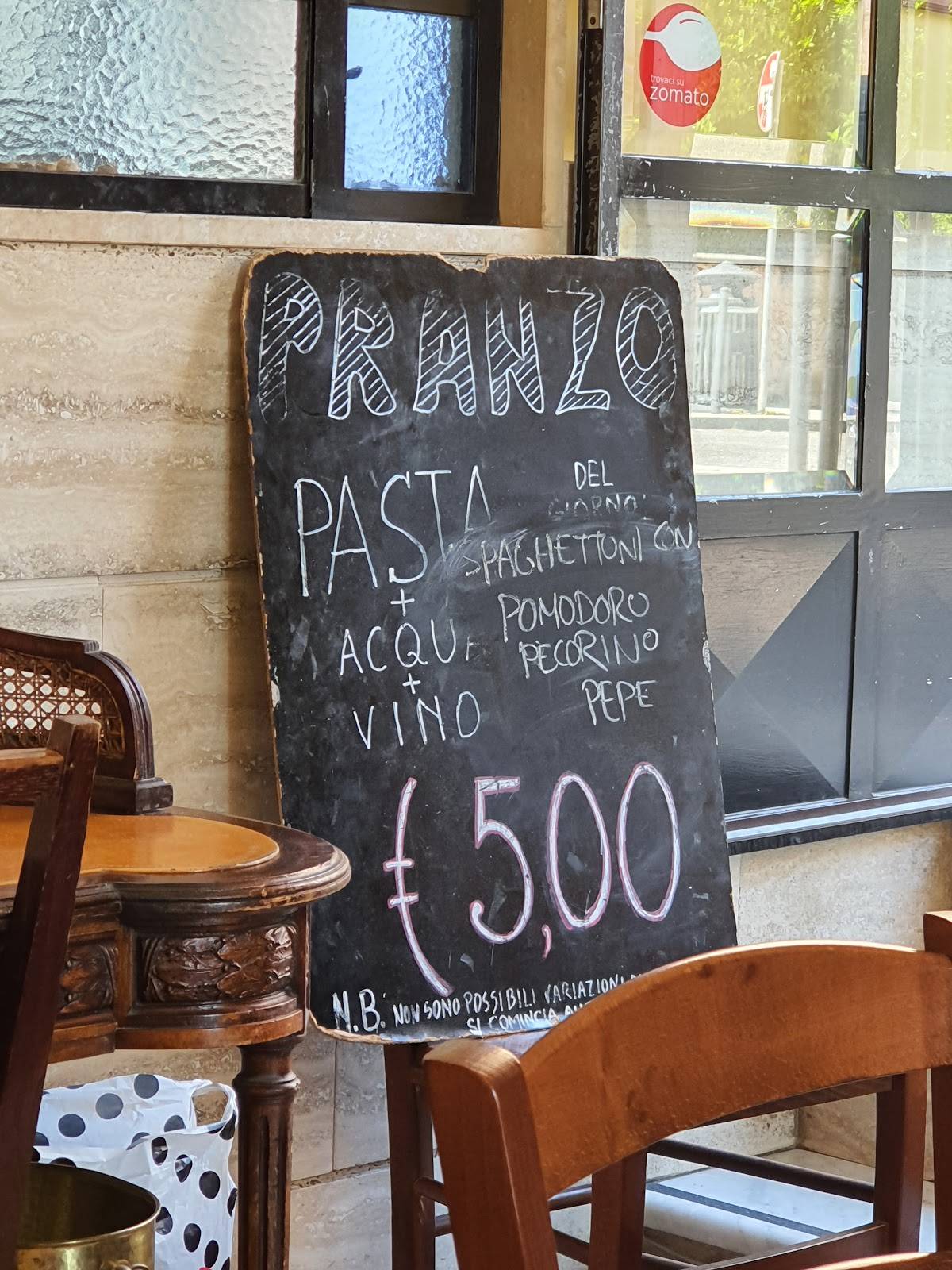Menu di Trattoria Guerra 