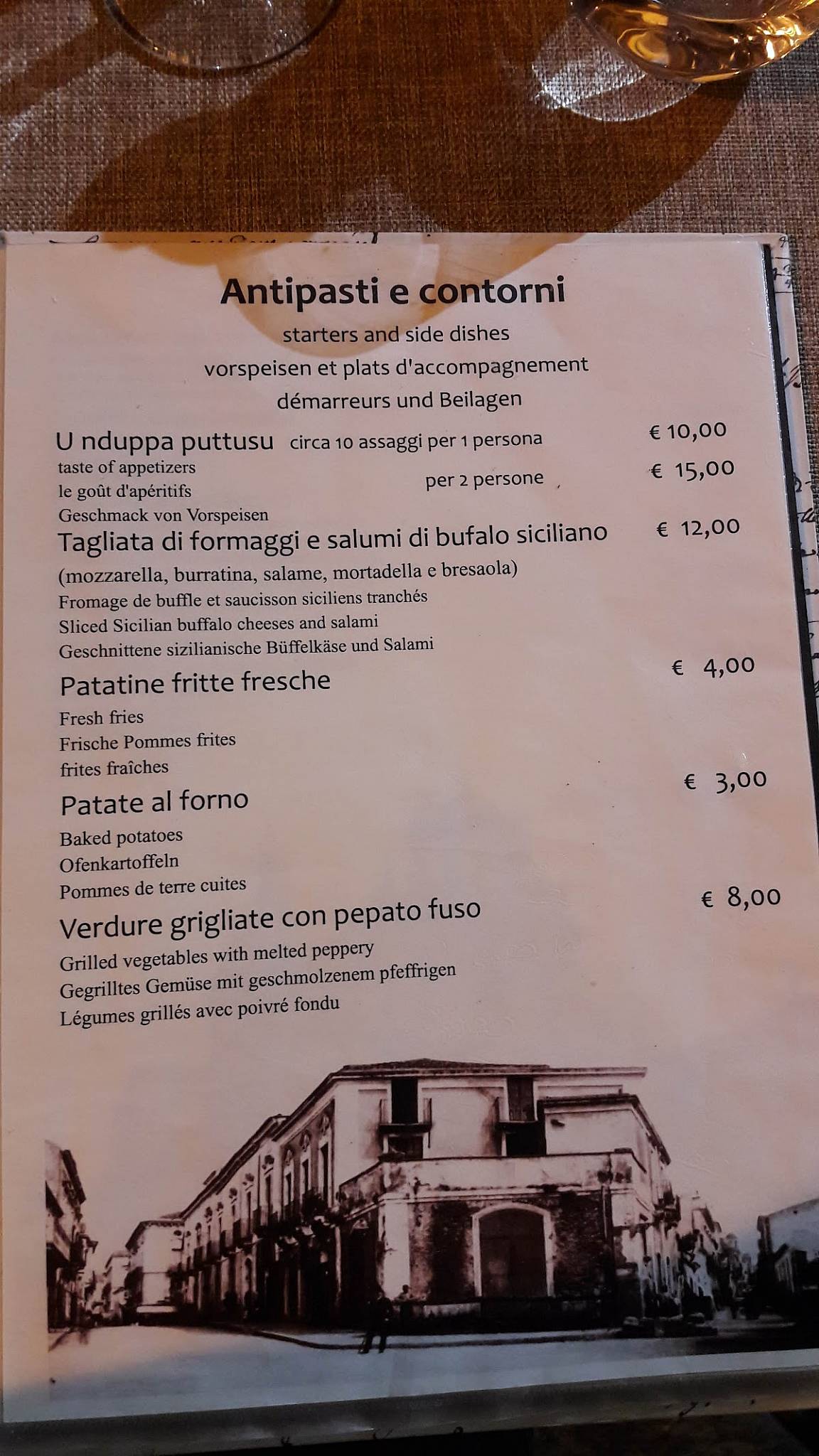 Menu di Trattoria U Puttusu 