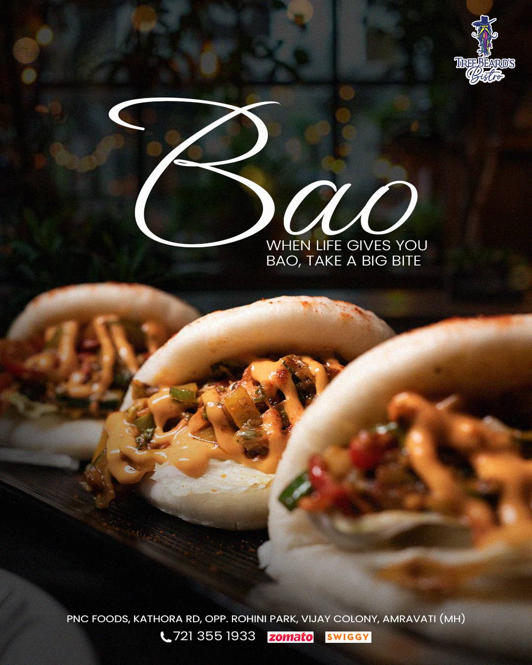 Treebeard's Bistro Bar menu