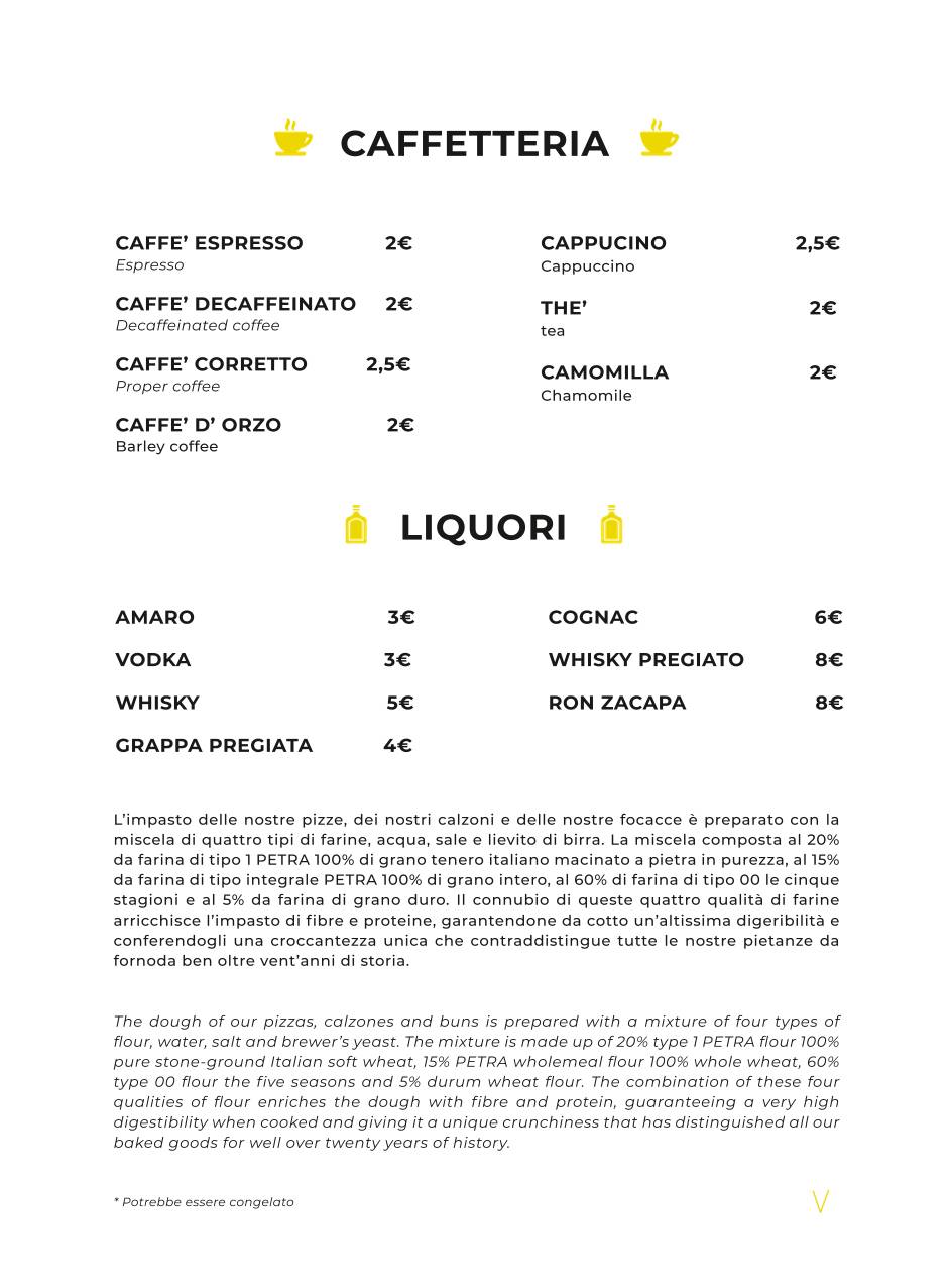 Menu di Vico Equense 