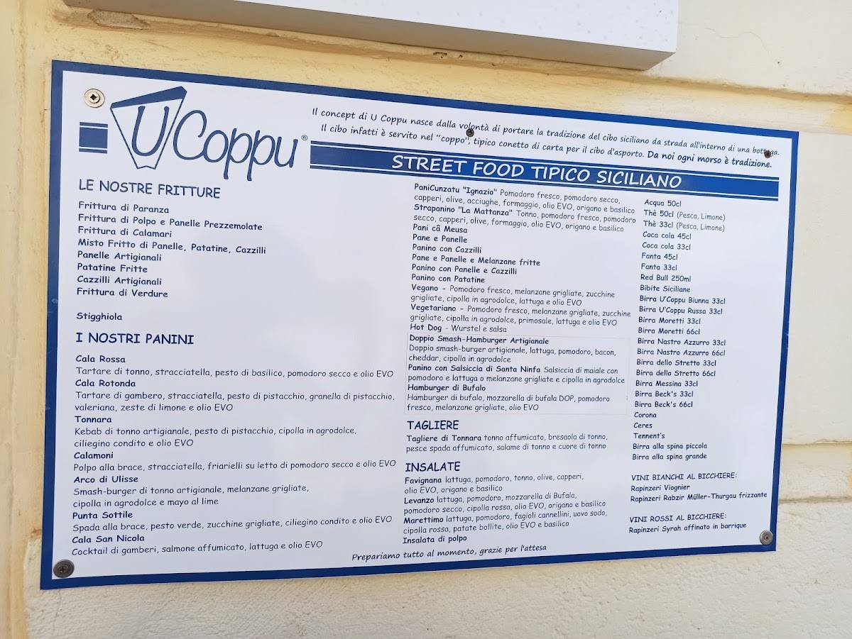 Menu di U Coppu 