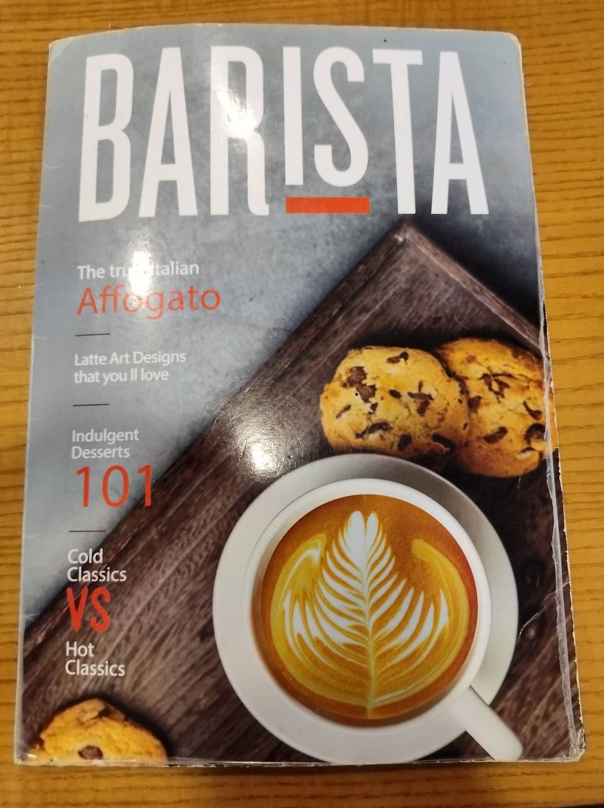 Barista menu