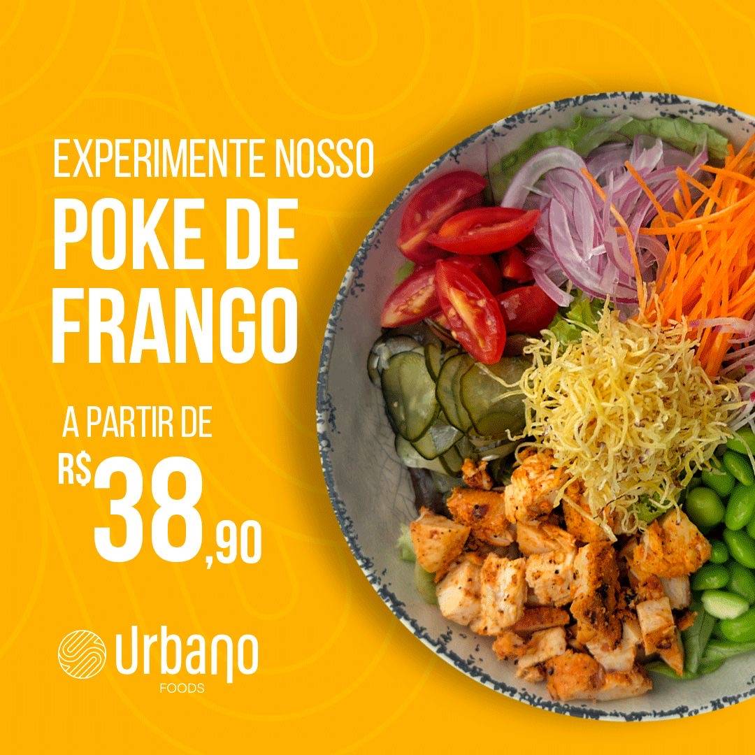 Urbano Foods - Pokes, Wraps e Saladas cardápio