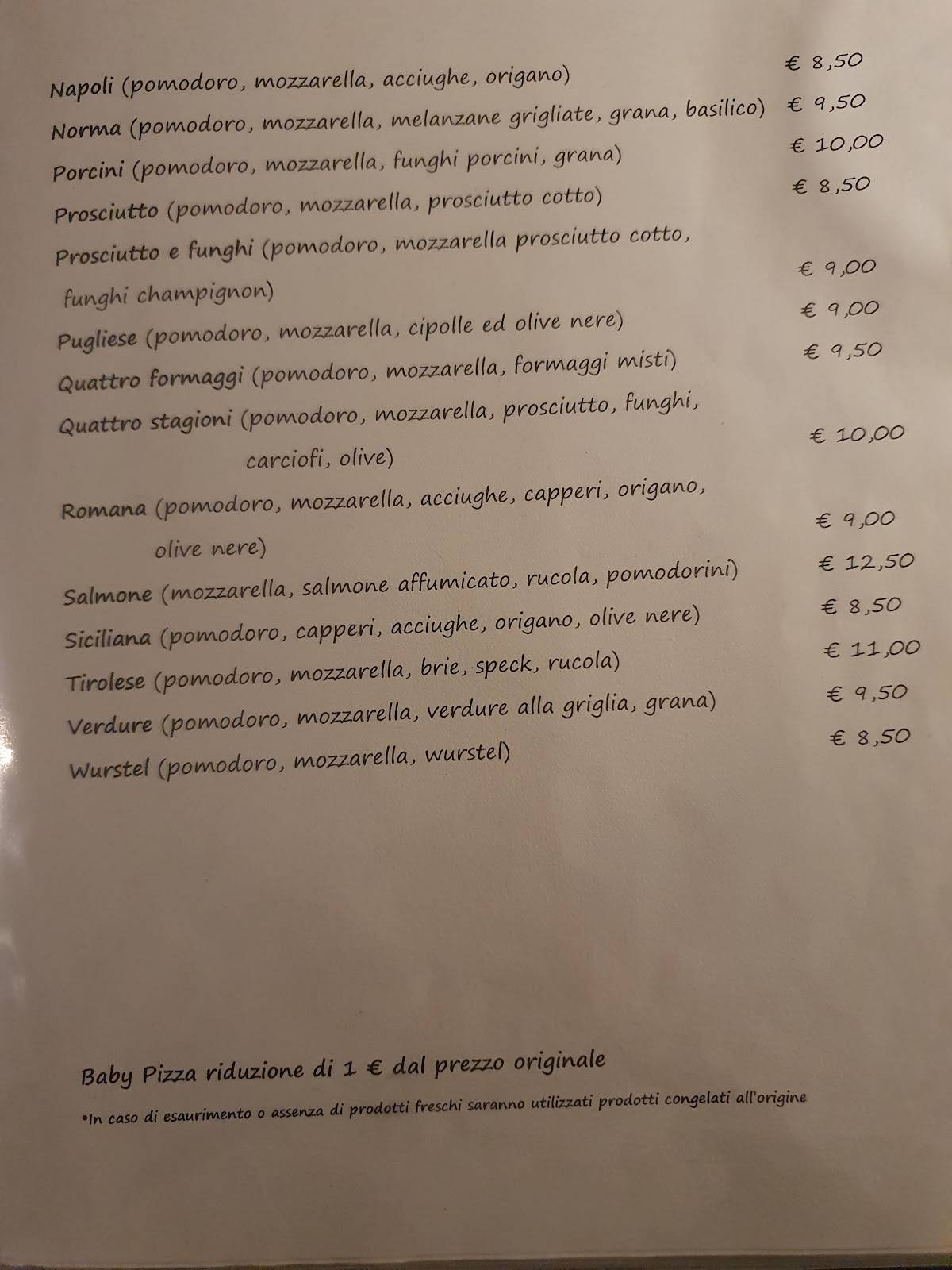 Menu di Vox 
