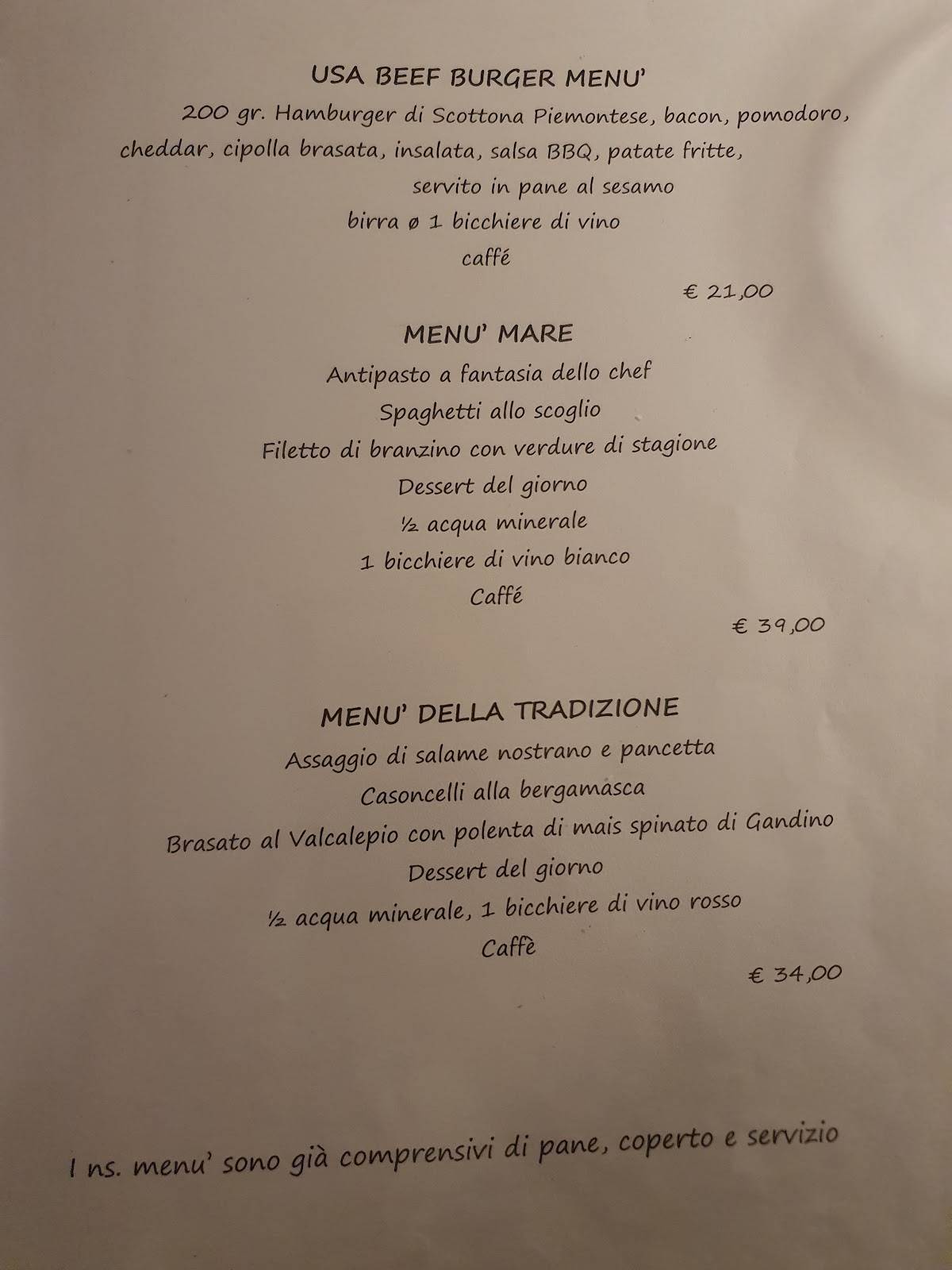 Menu di Vox 