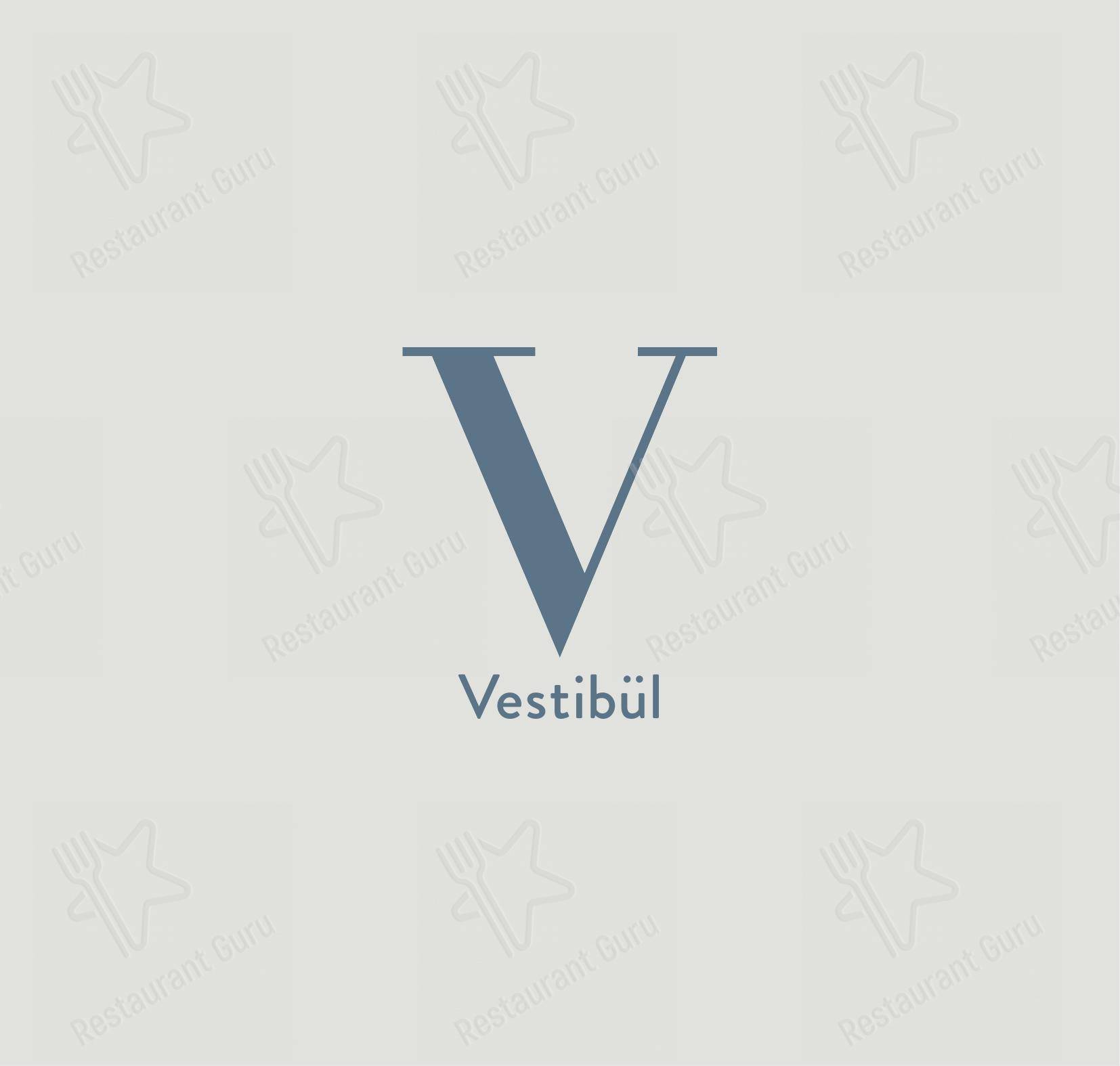 Menu pour Vestibül Restaurant im Burgtheater - 菜单