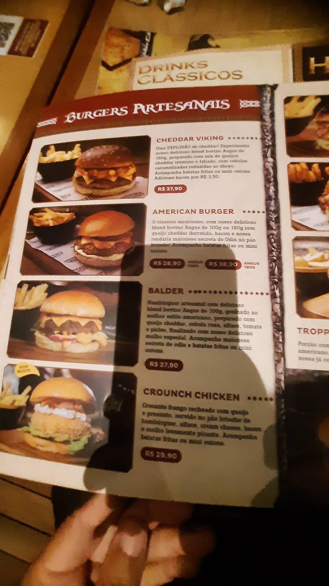 Vikings Steak & Sandwiches - Nova América cardápio