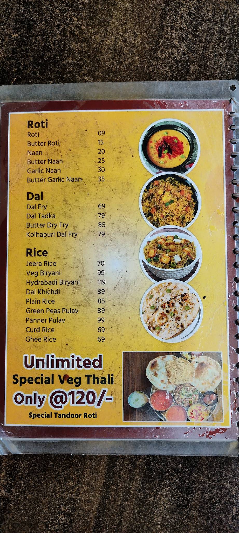 Vrindavan Pure Veg menu
