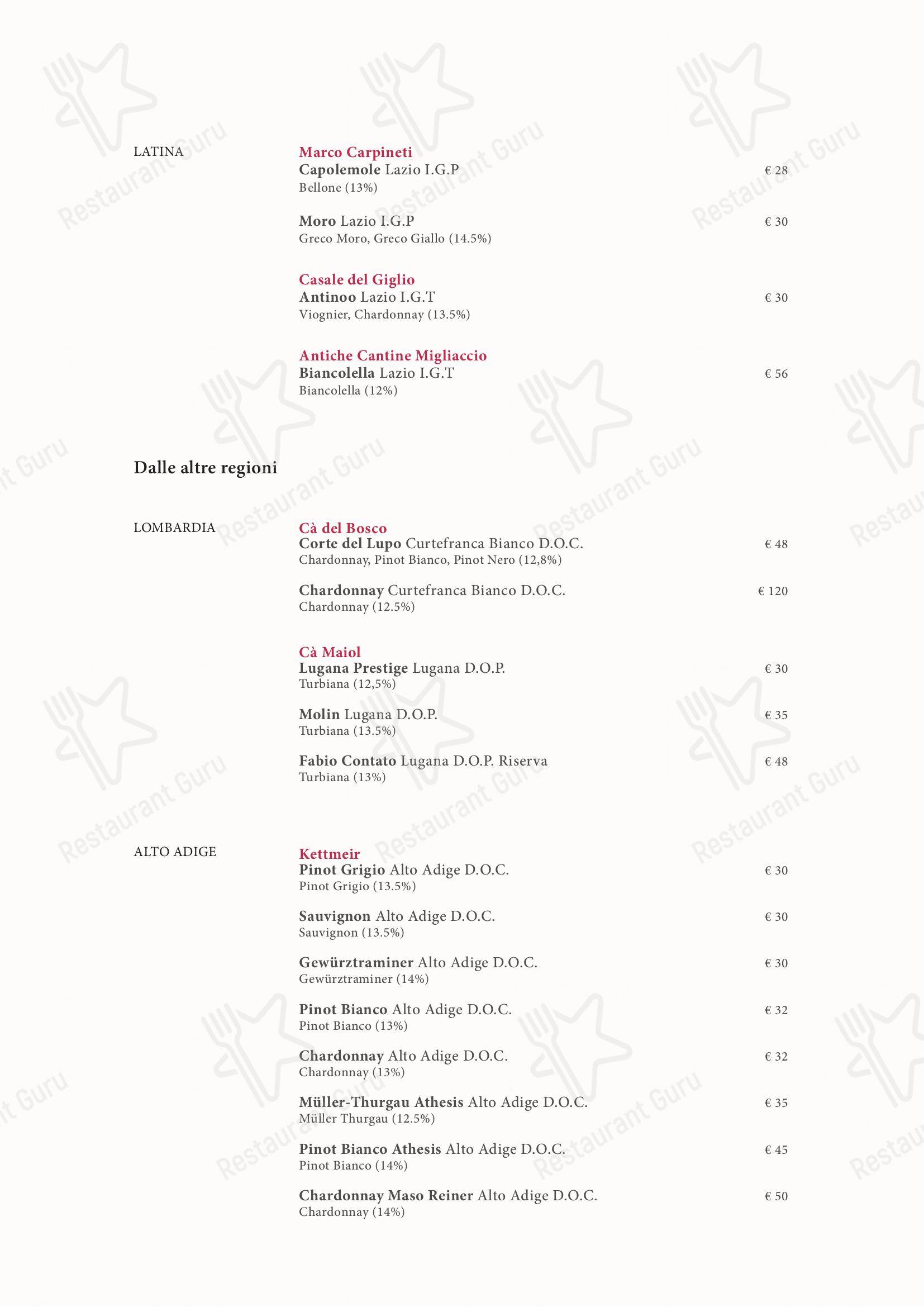 Menu di Vyta - 菜单