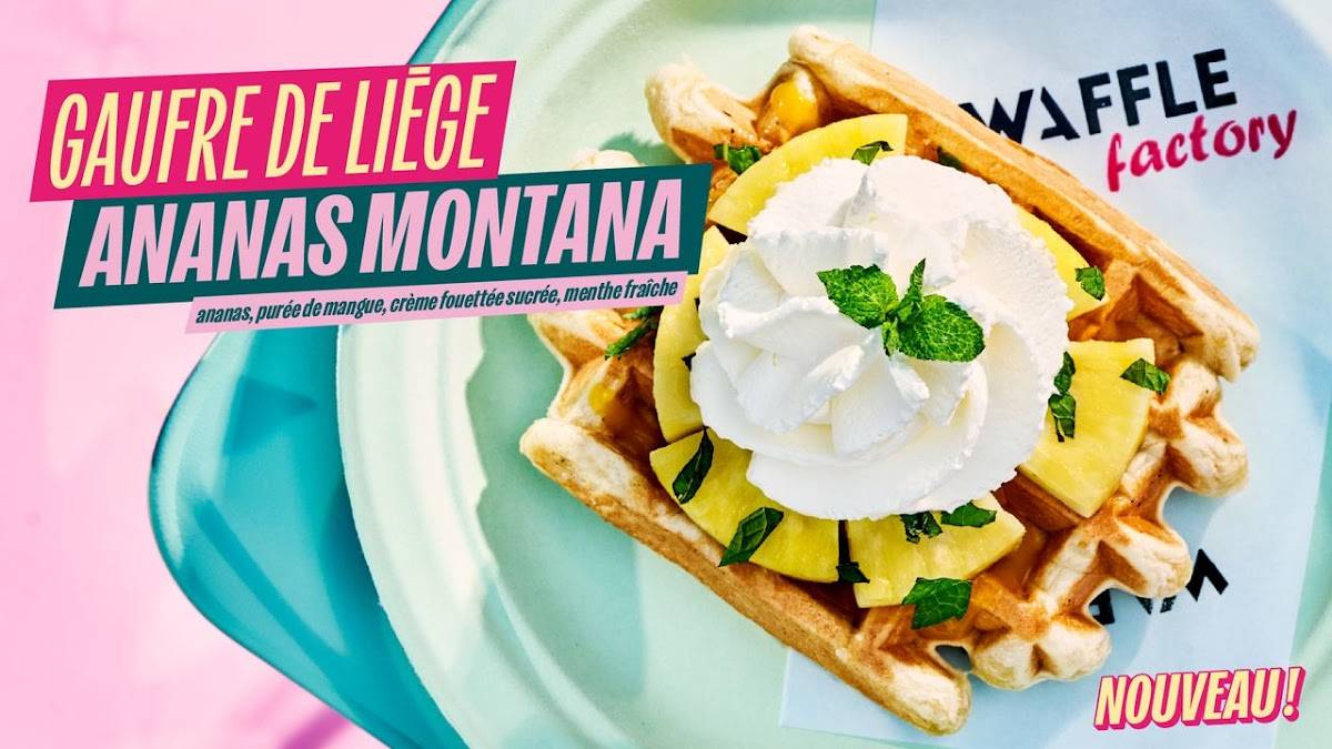 Menu de Waffle Factory