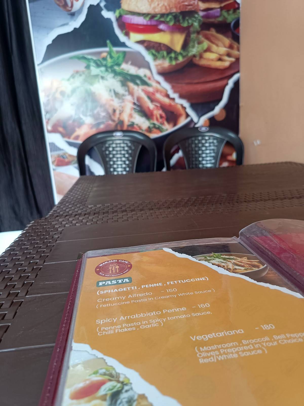 Wanjaricafe menu