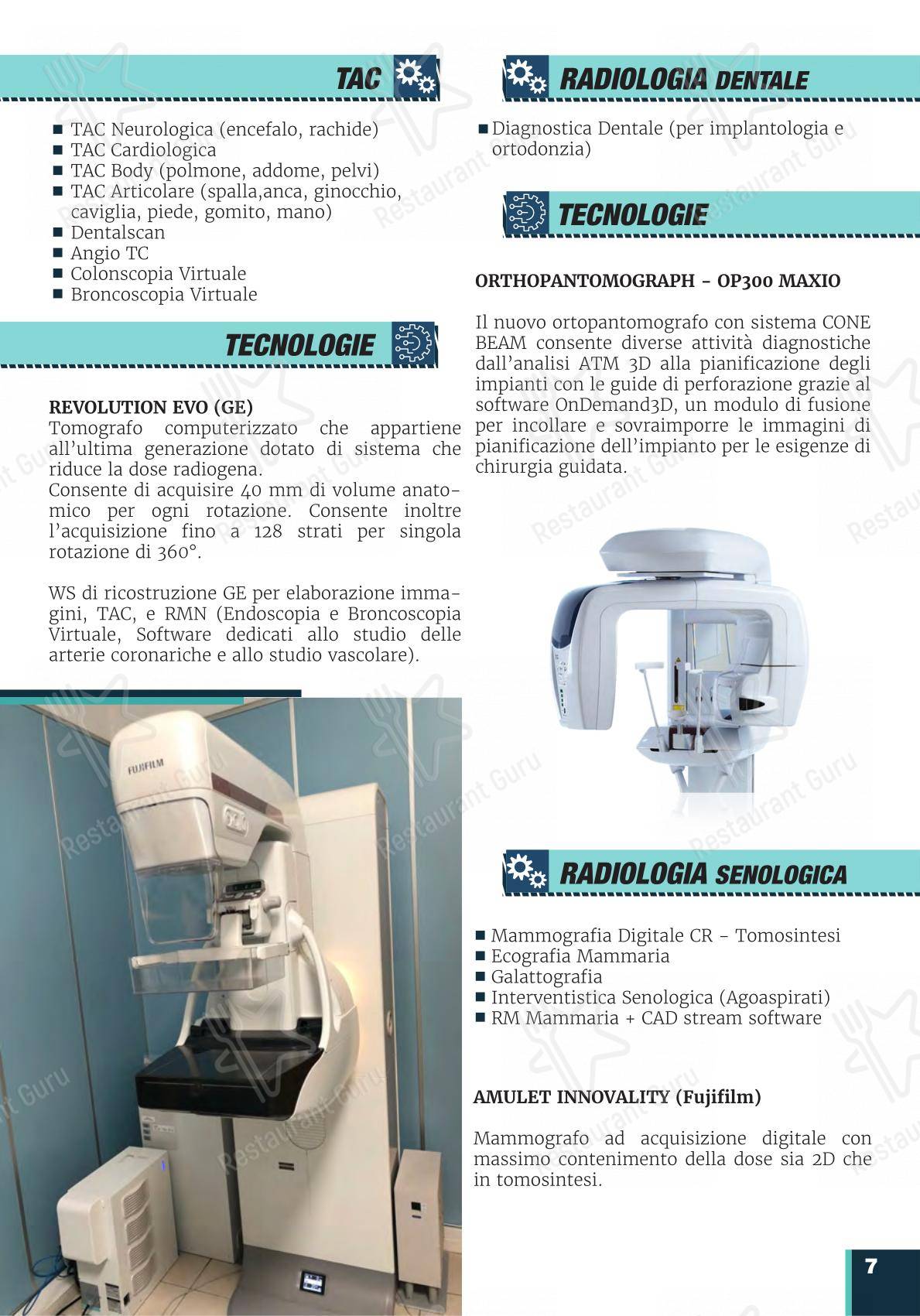 Menu di XRay One Bar - Menu