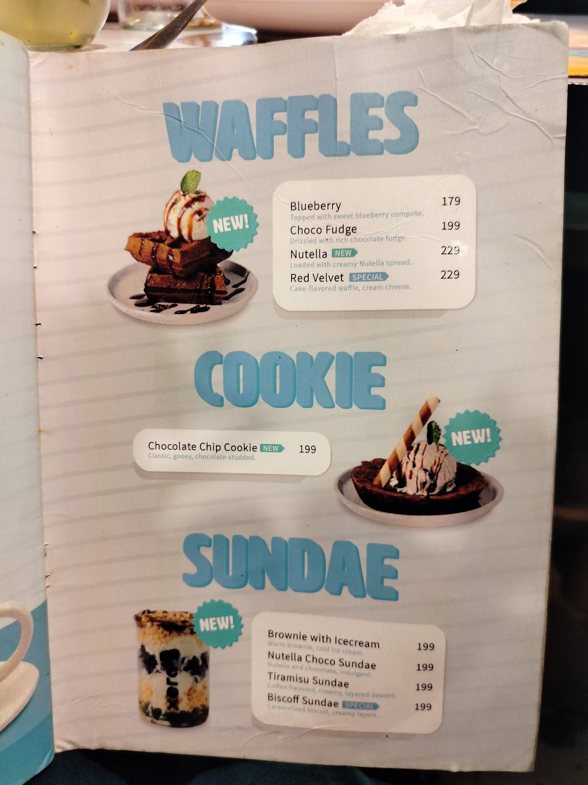Xero Degrees Paschim Vihar menu