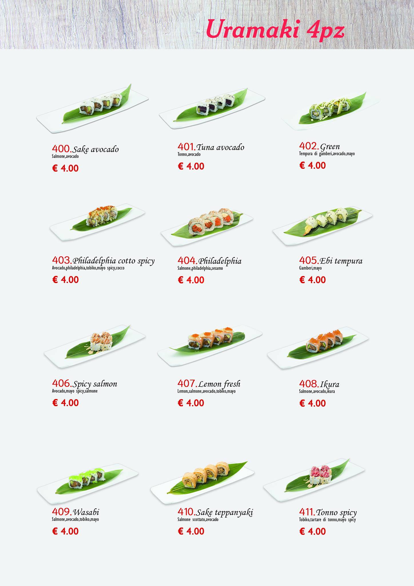 Menu di Yakiniku Roma - Yanyaki 