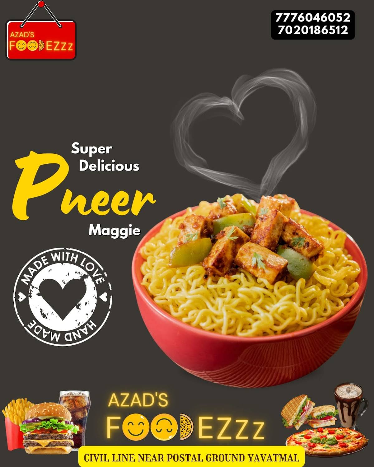 Foodezzz menu