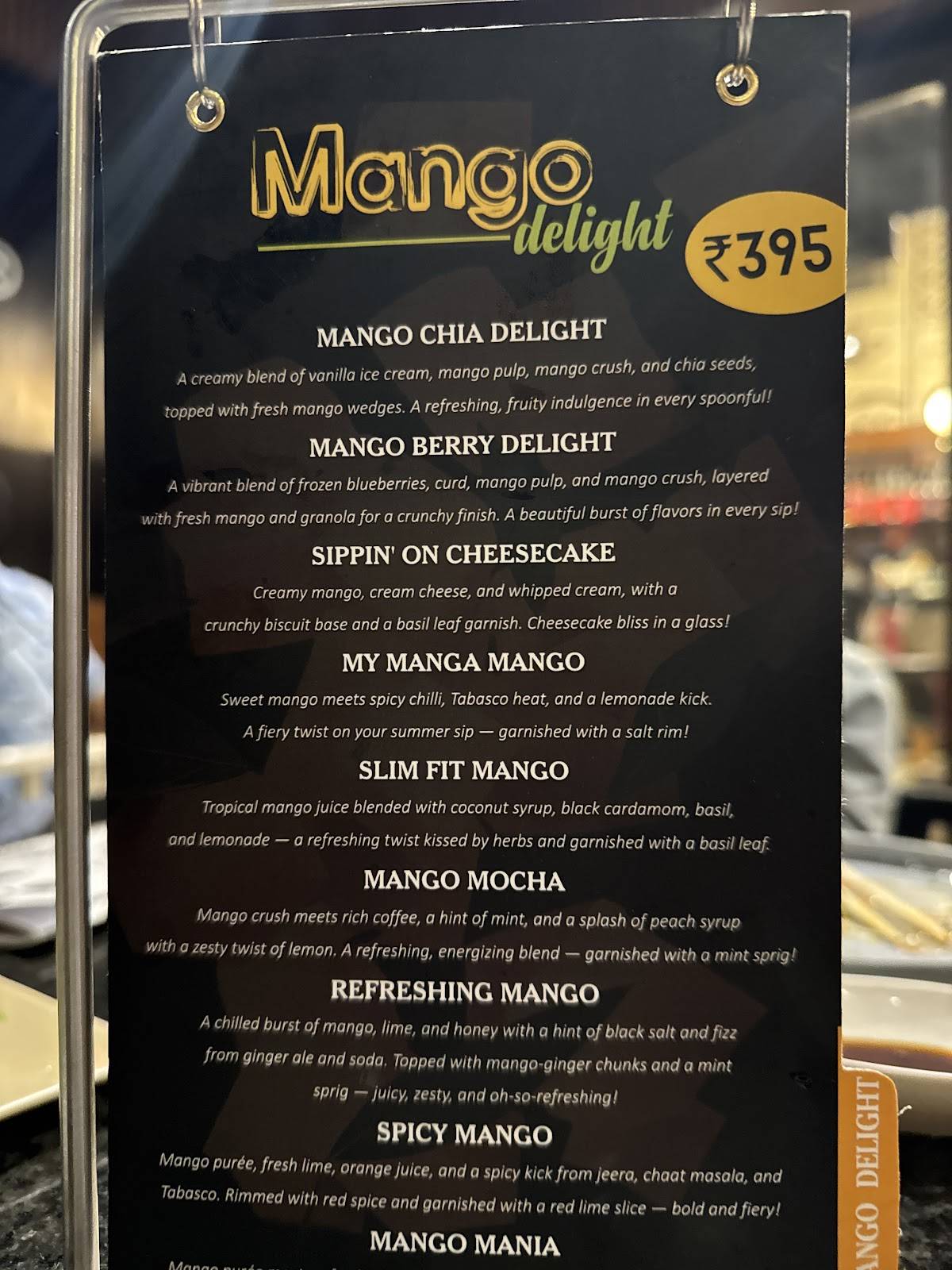 YouMee Orion Mall menu