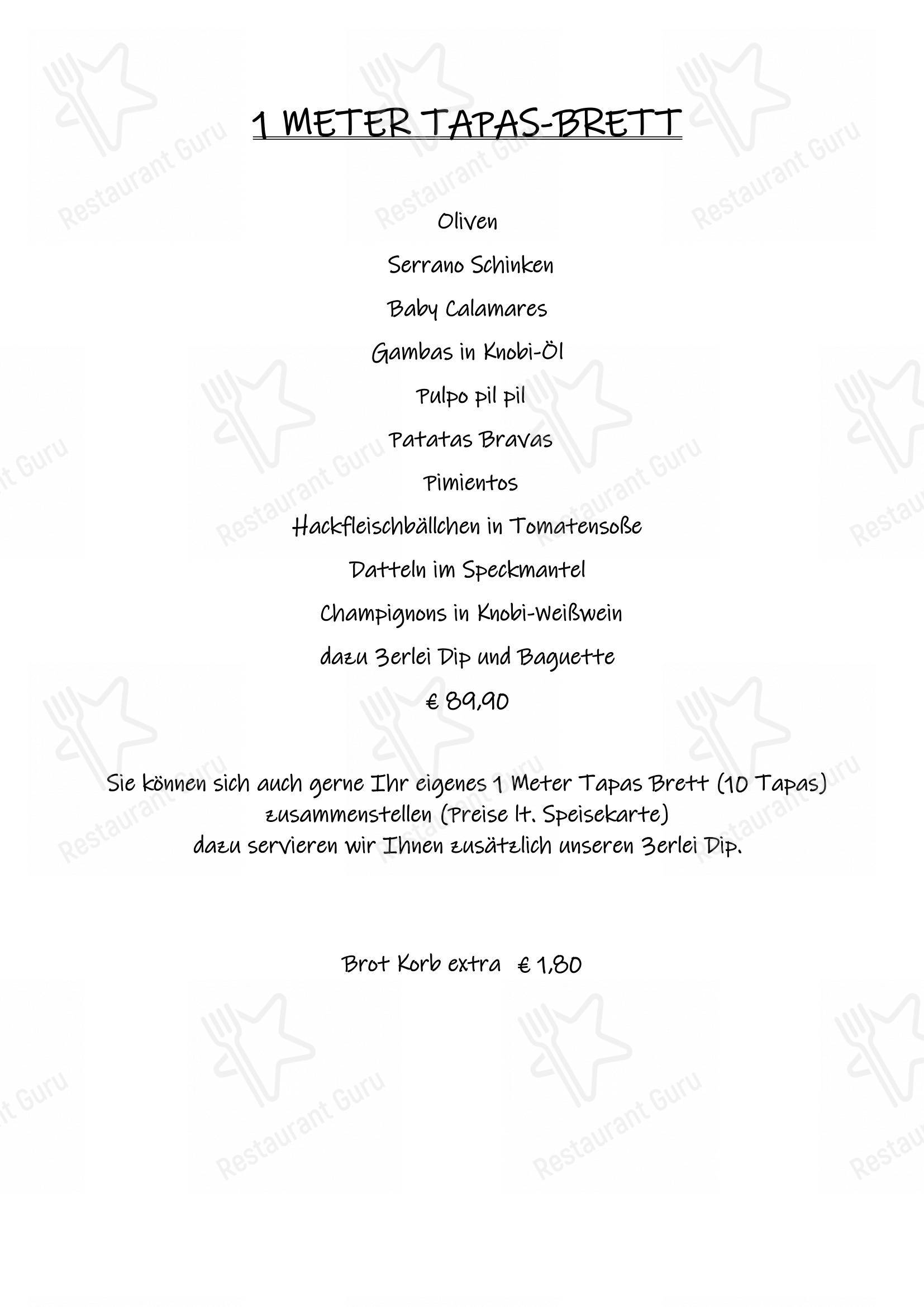 Menu pour Zur Waldschänke - Rödermark - Menu