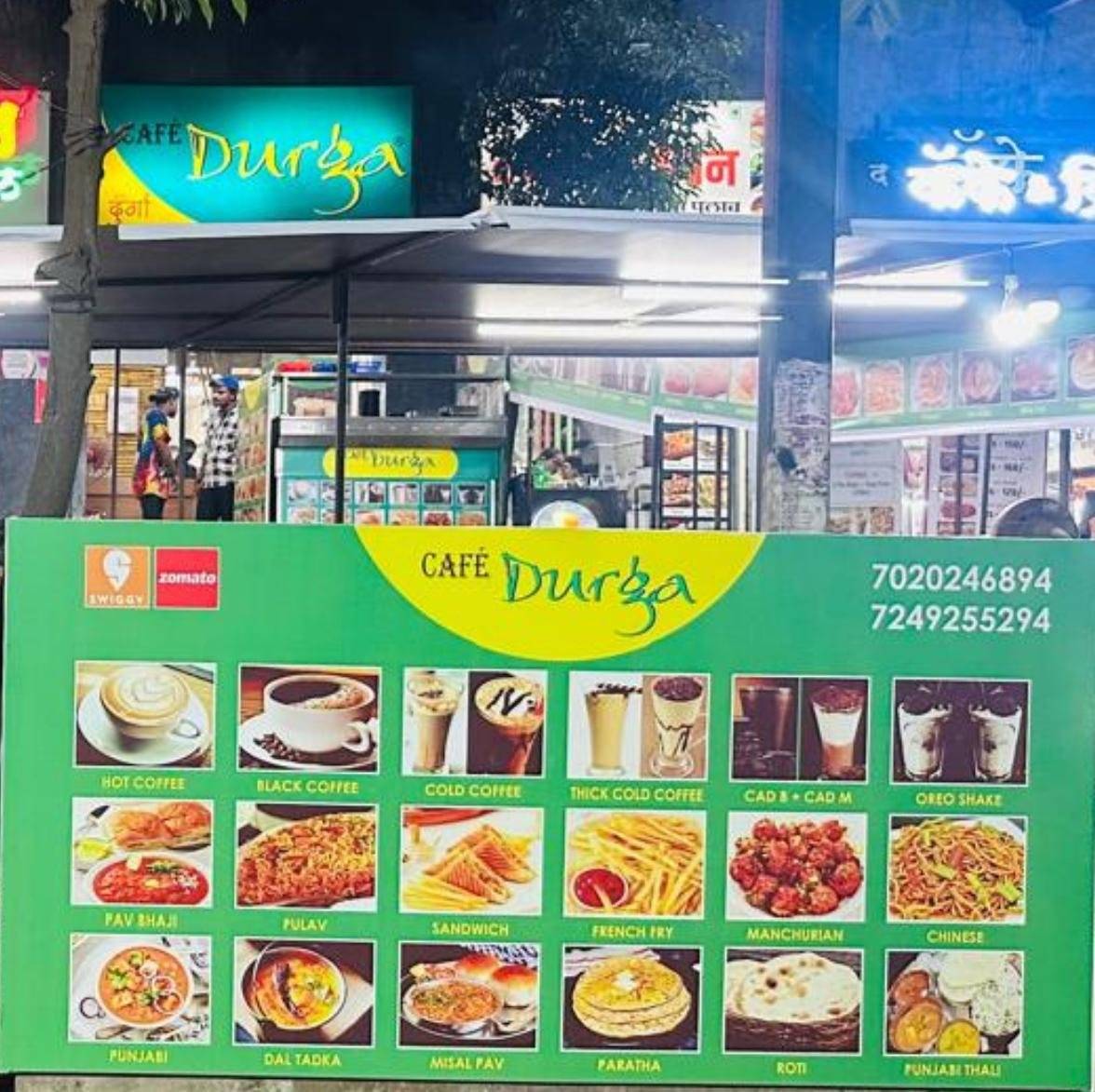 cafe durga Sinhgad R menu