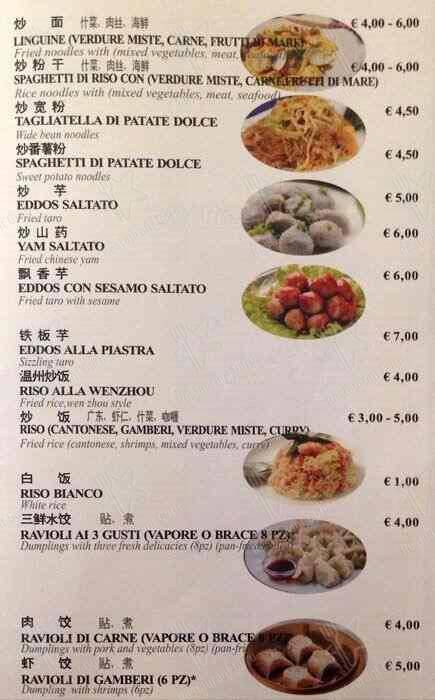 Menu di Nuova Viscontea 