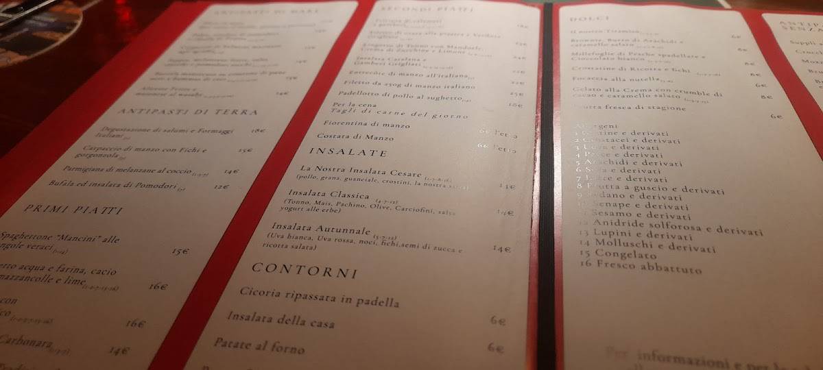 Menu di .it Italian Restaurant 