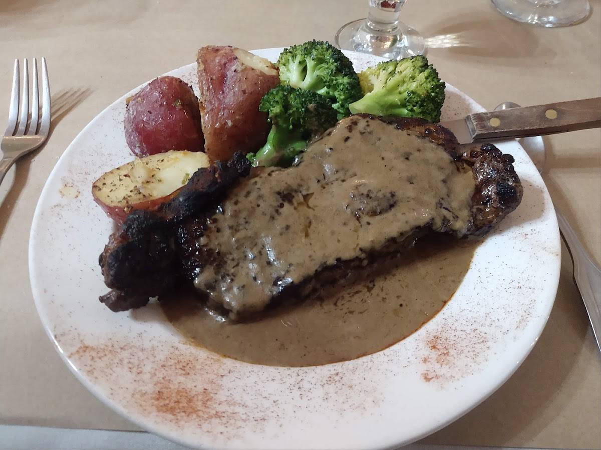 Menu at kitchen at the Dovegate Inn restaurant, Schuylerville