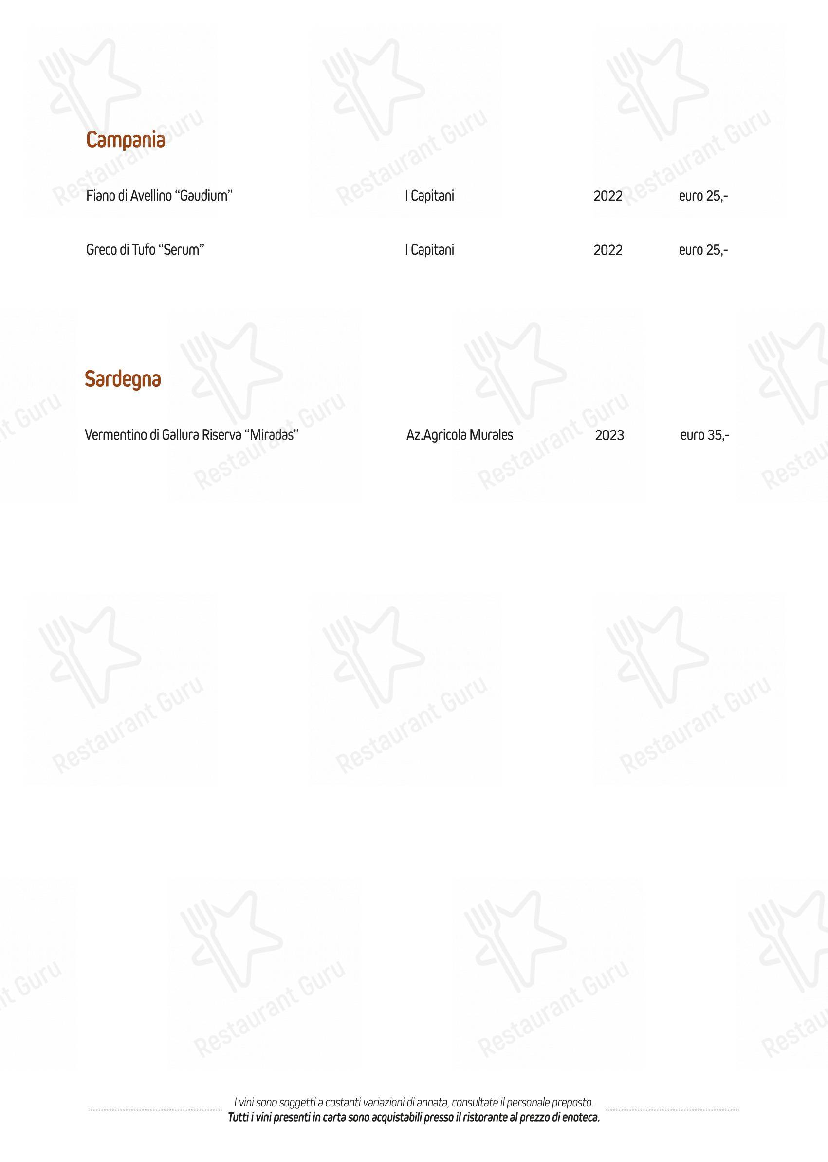 Menu di Botero - Детское