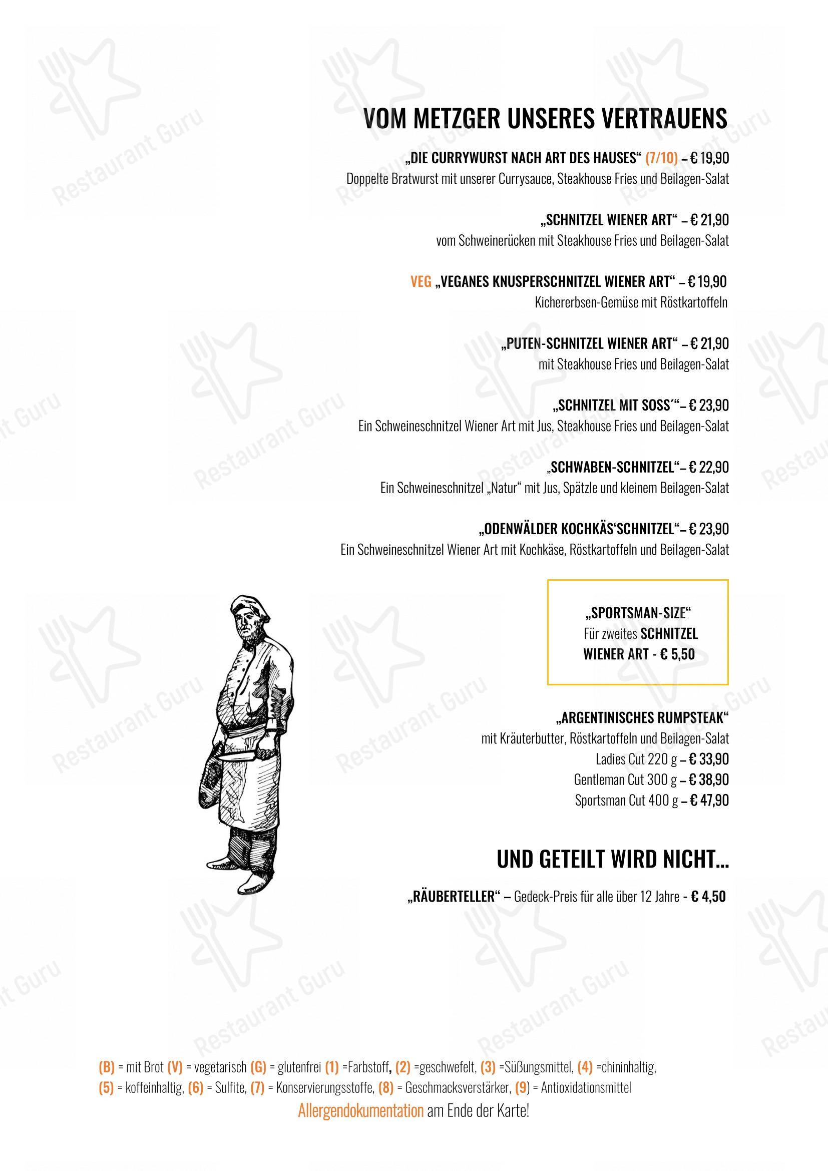 Menu bar pour Das Bootshaus - Restaurant Heidelberg dans Heidelberg