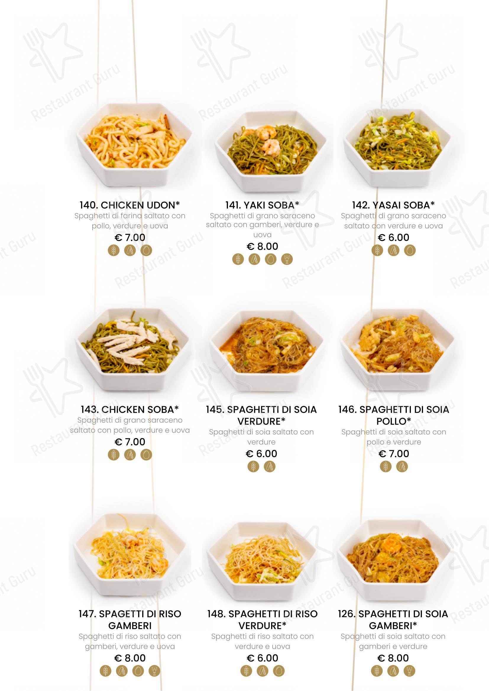 Основное меню per Ristorante Fuji Sushi ristorante