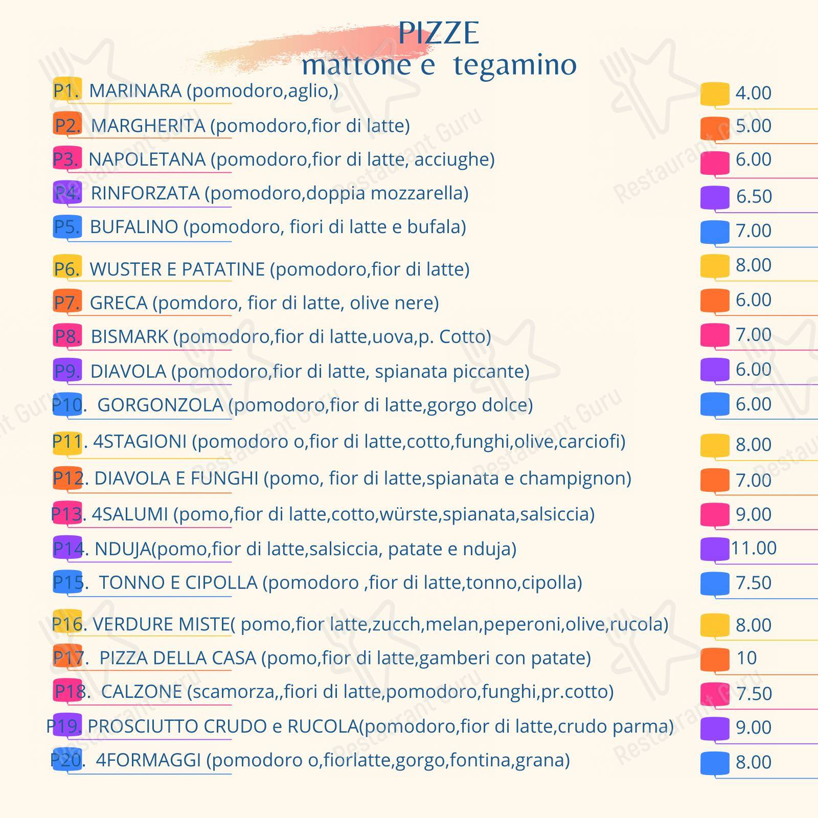 Grande Bambù 2 in Pianezza - Menu