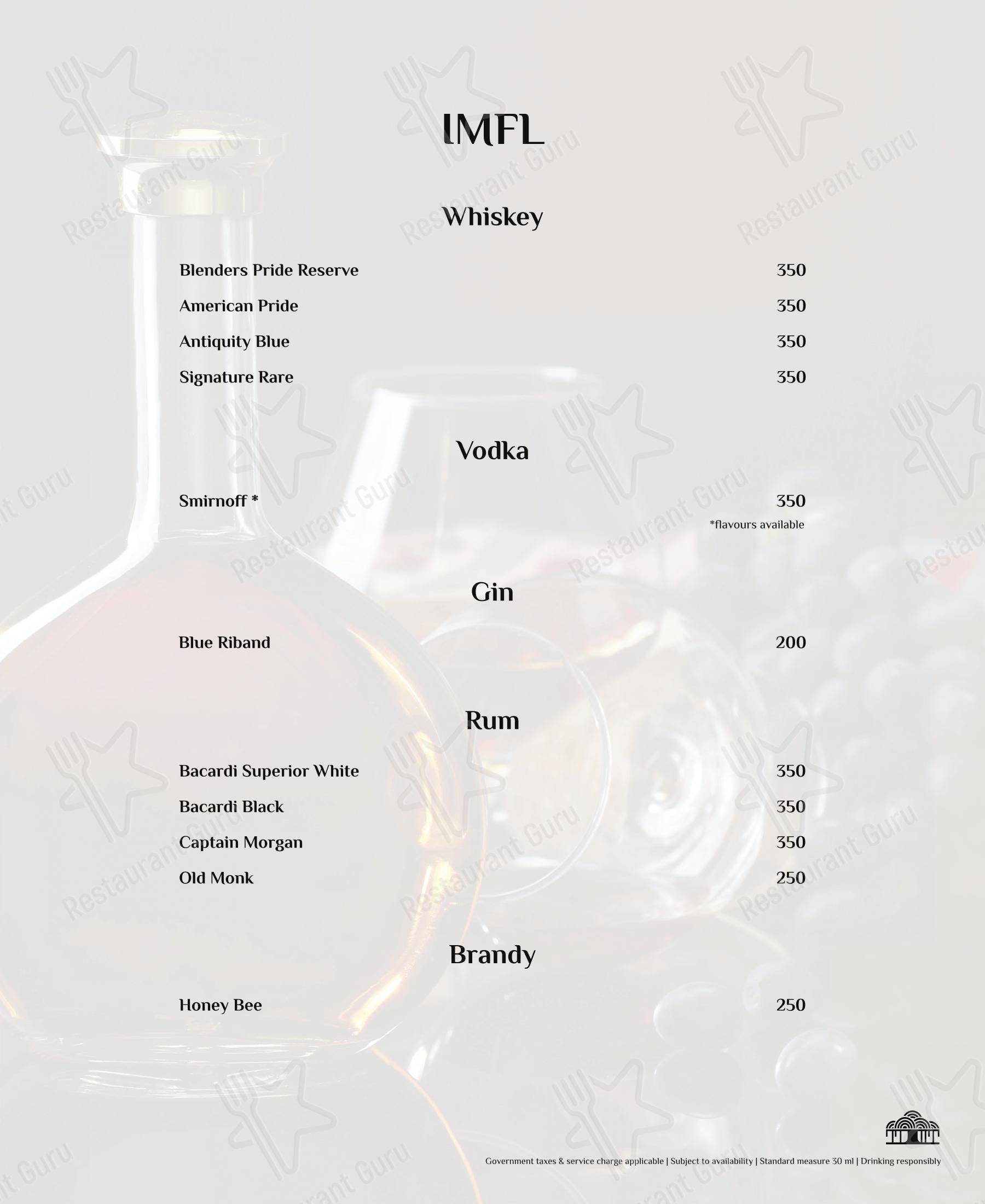 Moon Tree Cafe in Kolhapur - 菜单