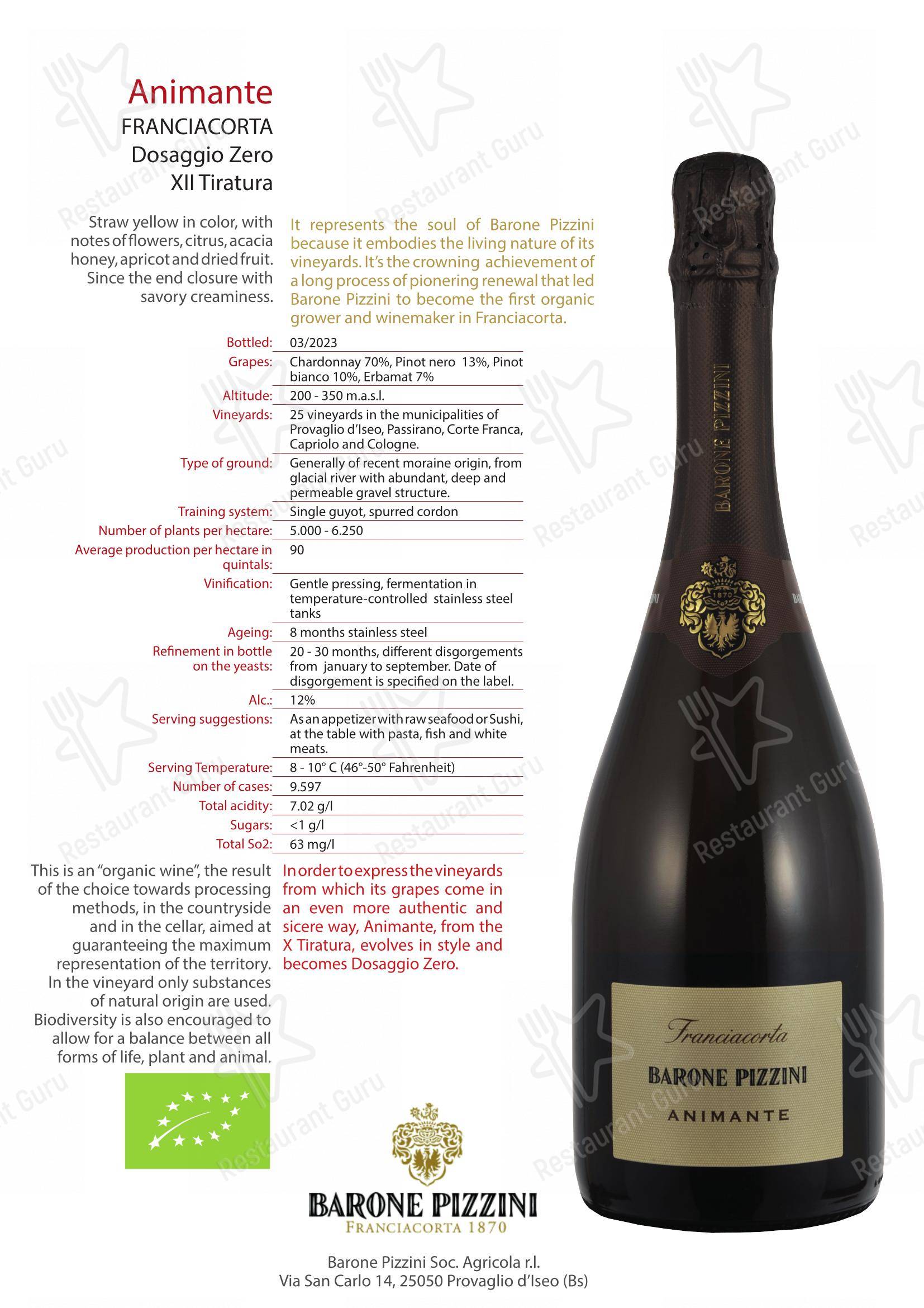 Menu di Al Murett - 菜单