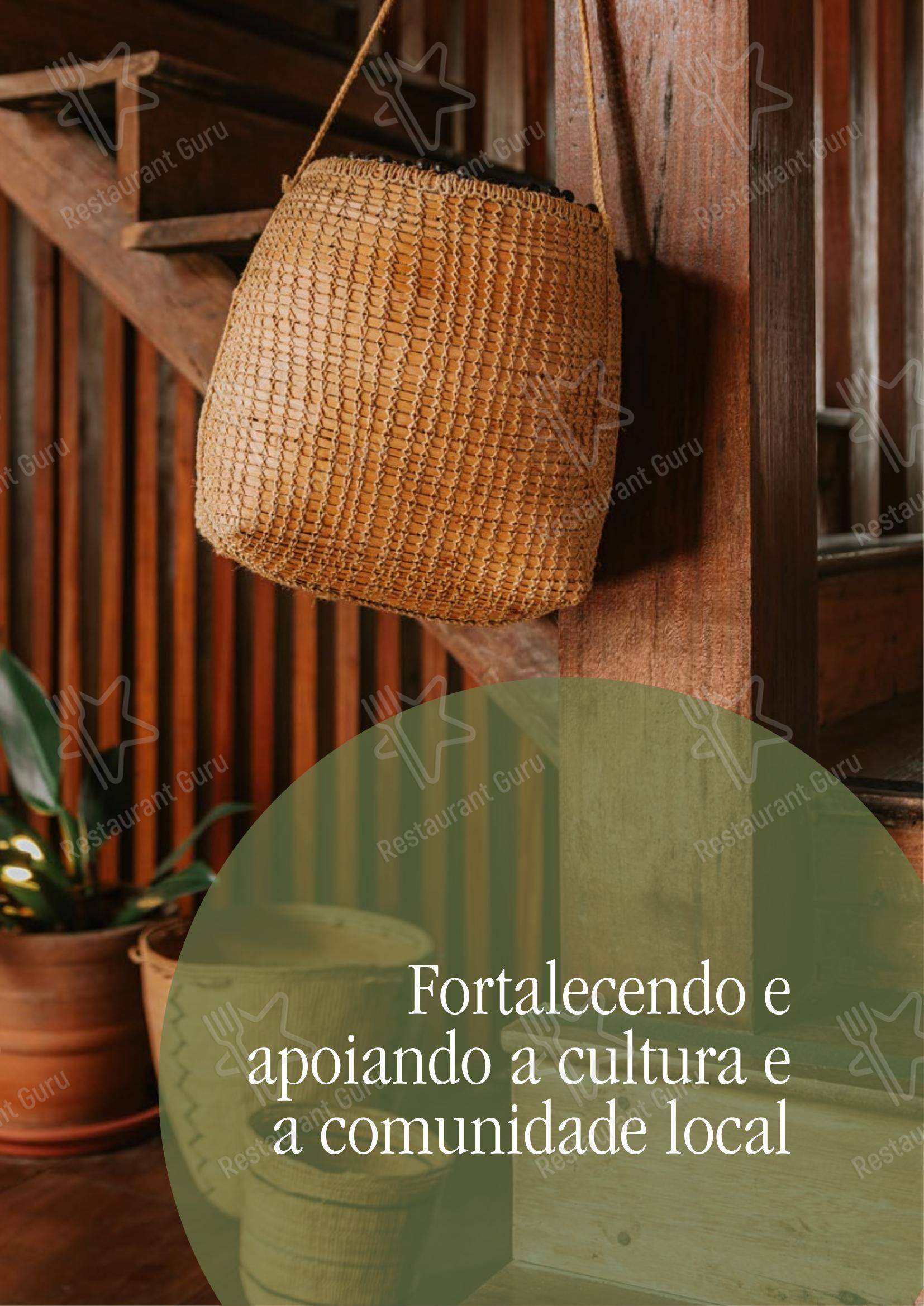 Quintal das Letras em Paraty - Menu bar