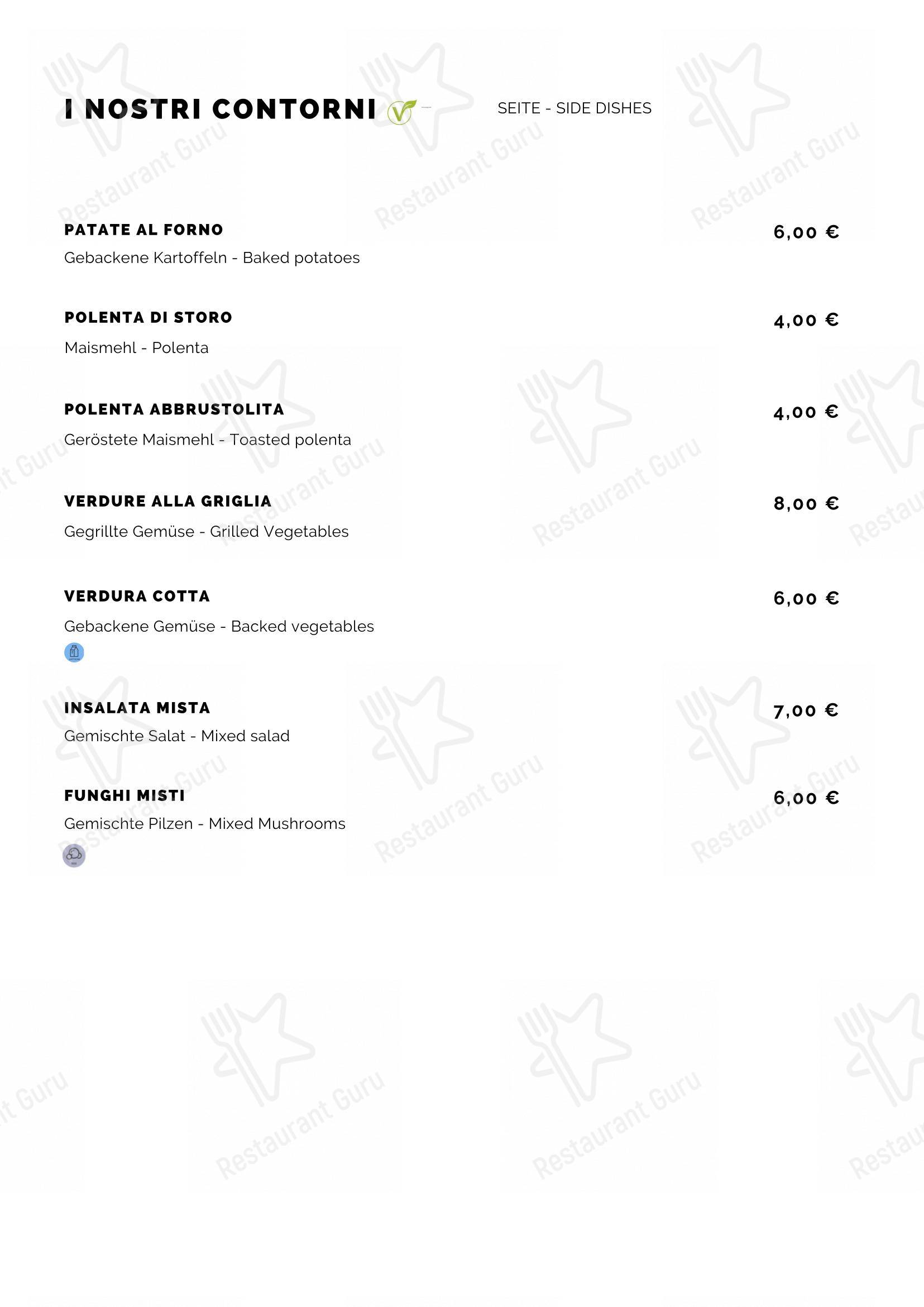 Menu per Ristorante alla Lega ristorante