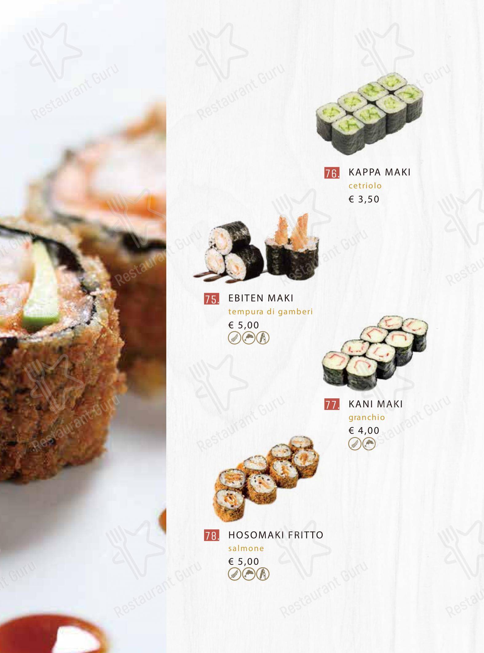 Menu di Ristorante kobezen Sushi - Menu