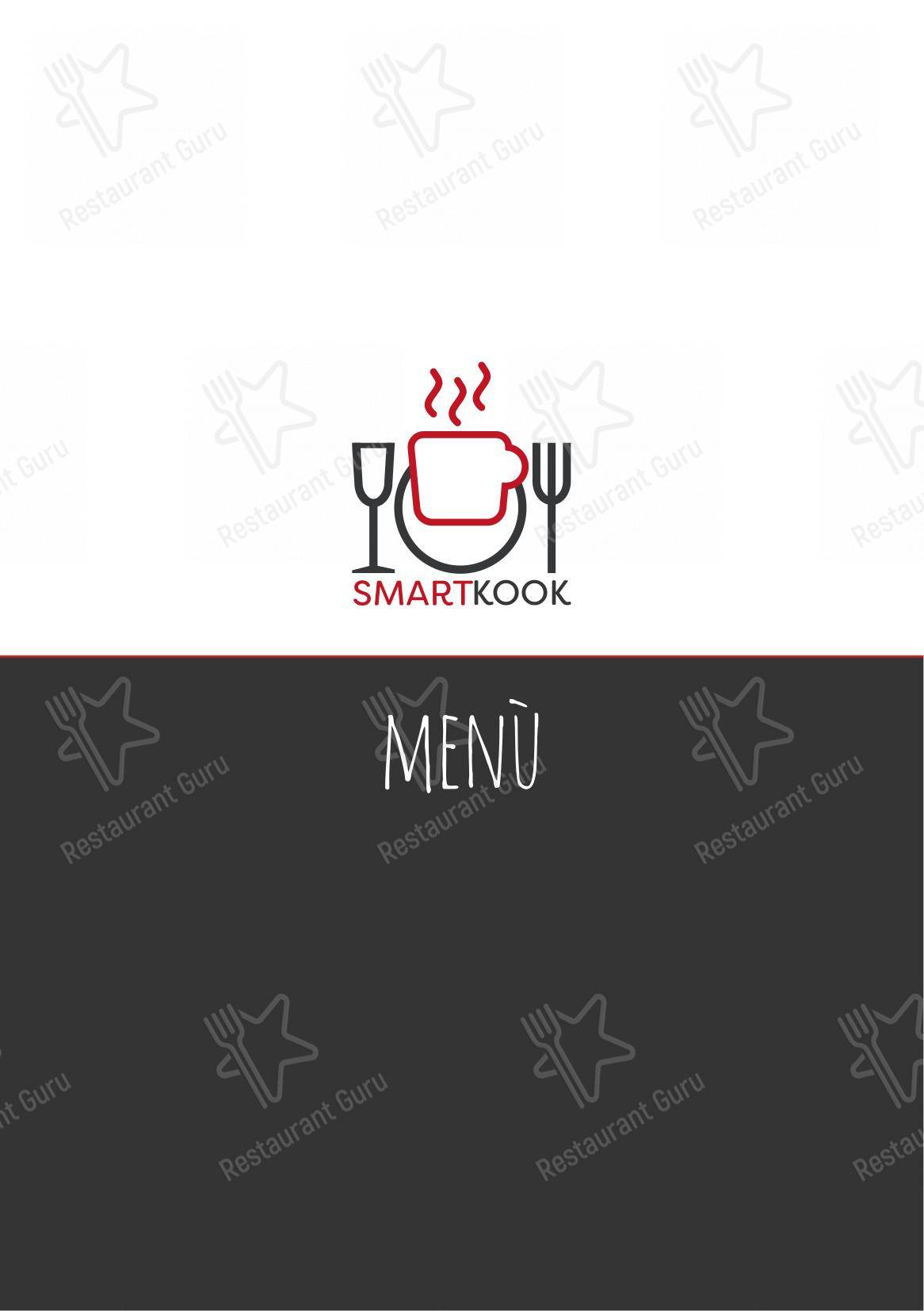 菜单 per Smart Kook Bar in Milano