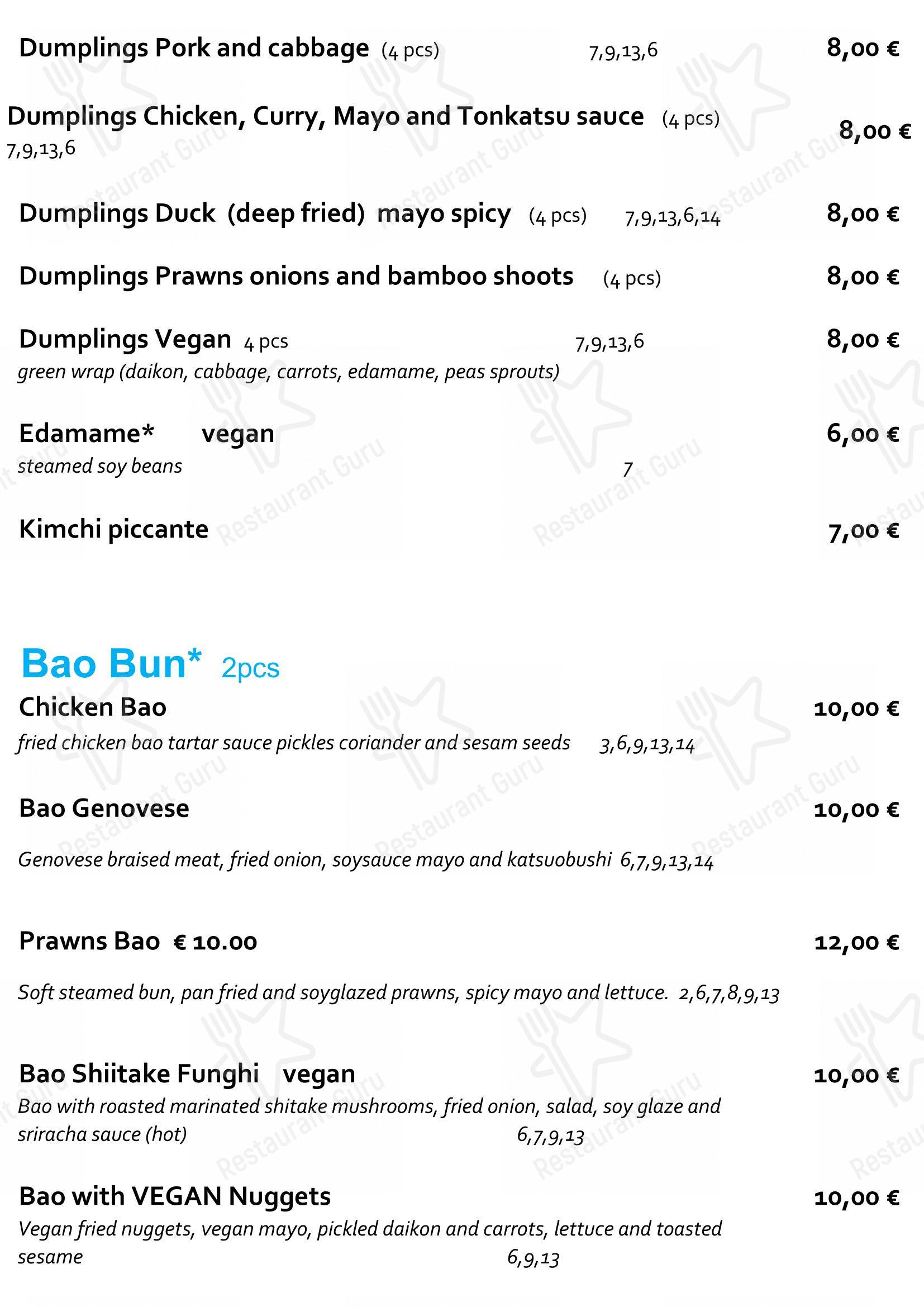 Staj Noodle Bar Chiaia in Napoli - Wine Menu