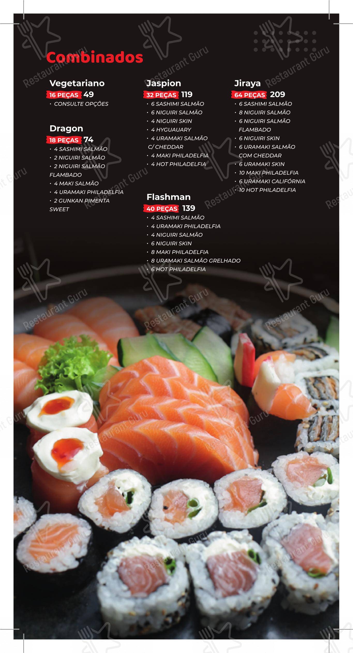 Sushi Japa Ipatinga - Menu