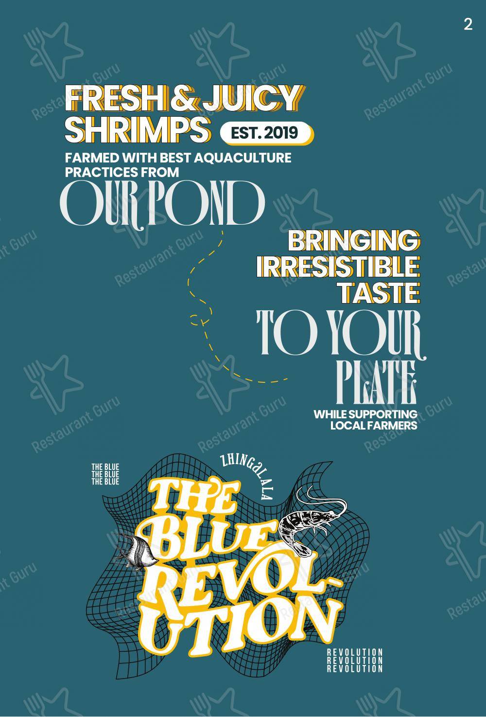 Zhingalala in Surat - Menu