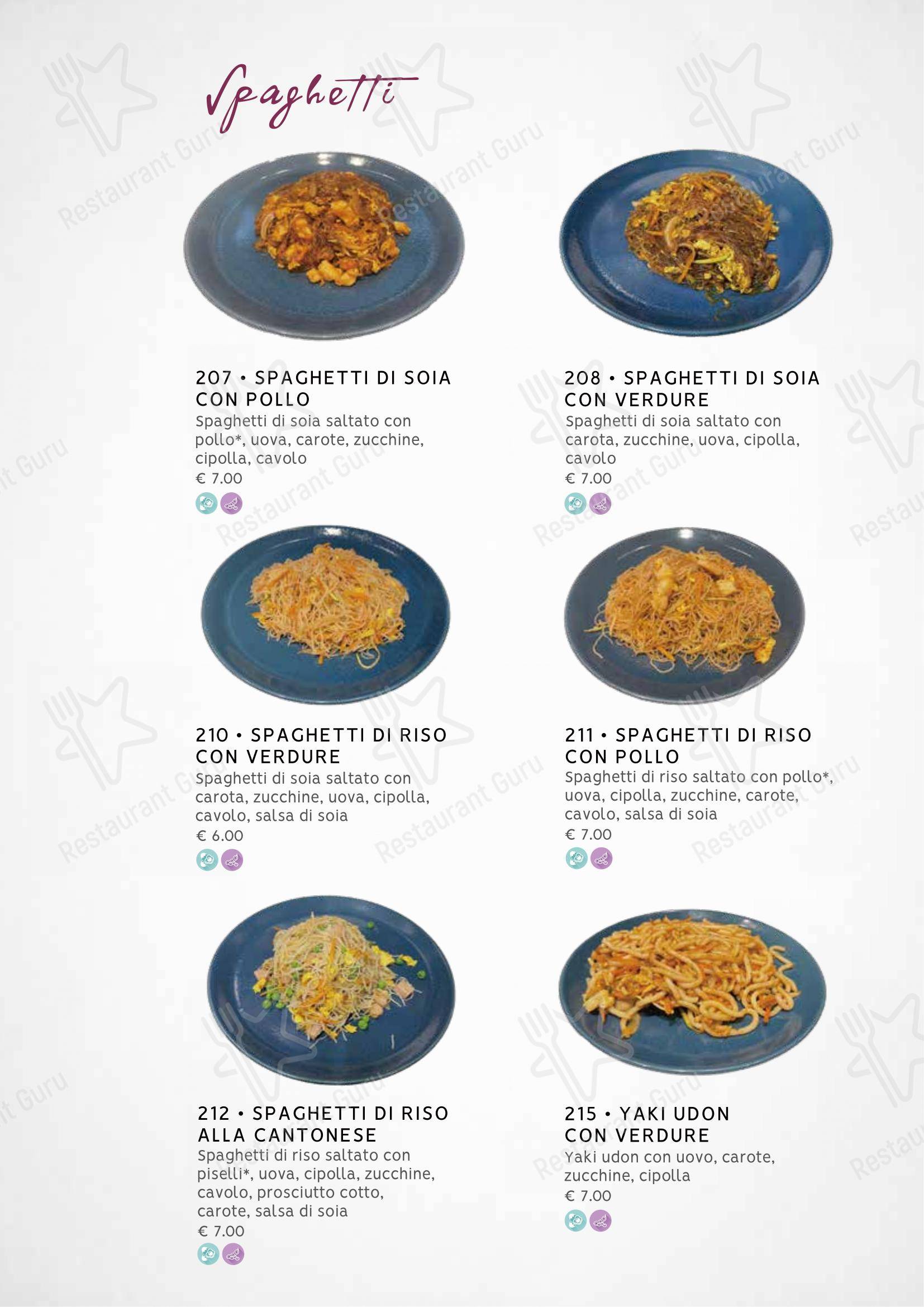 Menu per Zuru sushi in Reggio Calabria