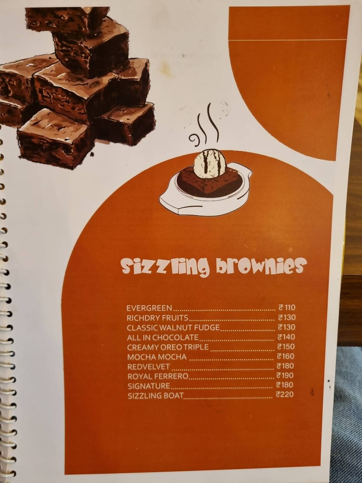 7th heaven kazhakuttam menu