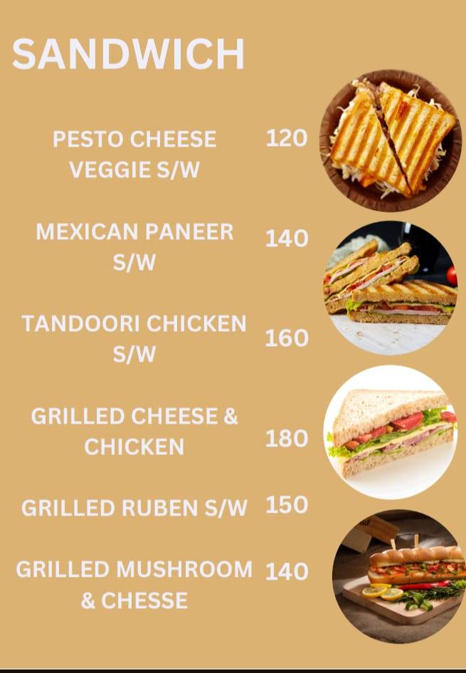 A1 Cafe menu