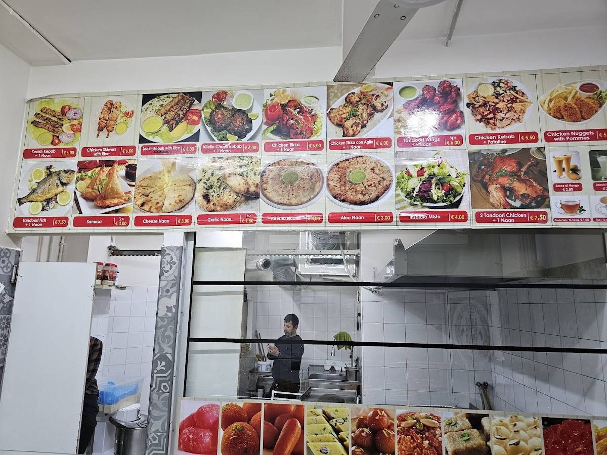 Menu di AFG Baba Pane 