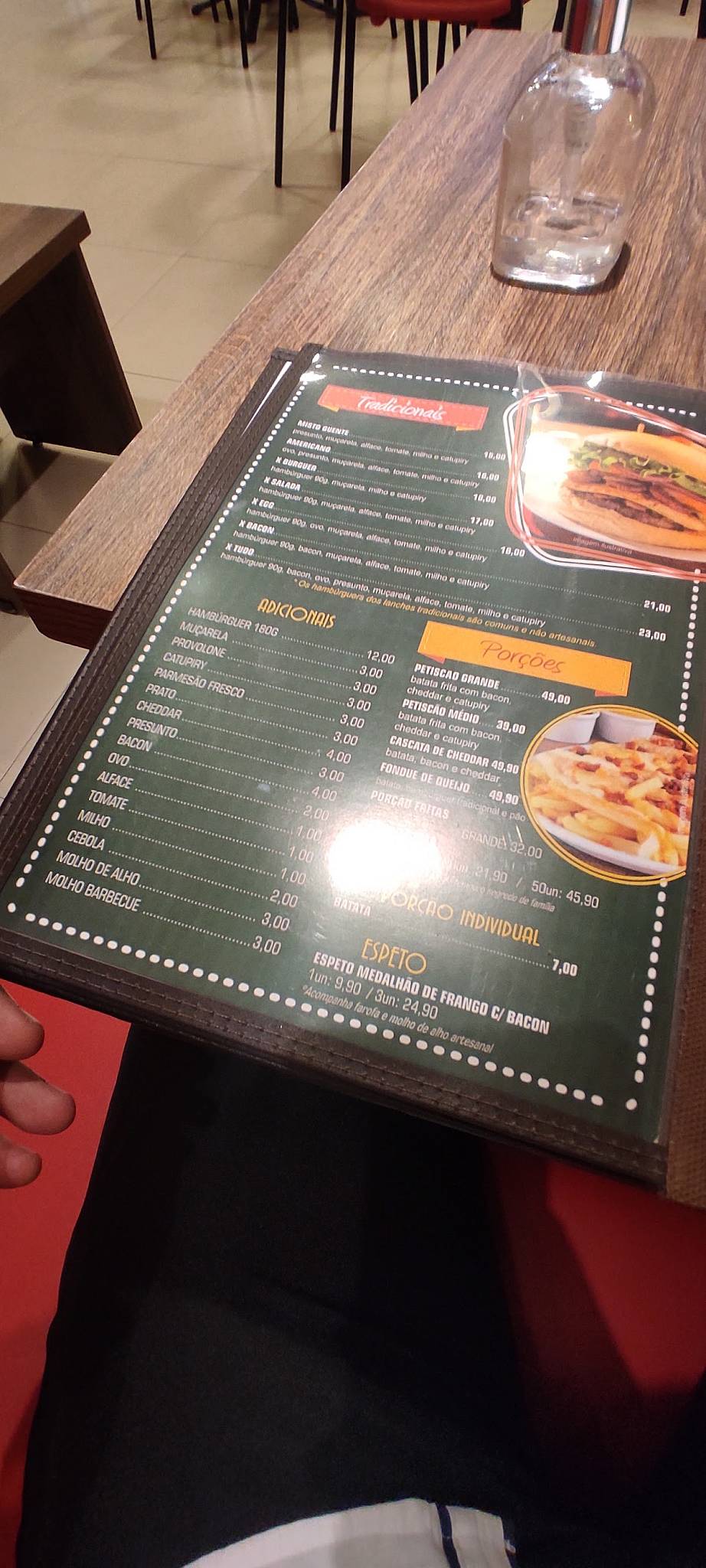 Abraza Lanches - Hamburguer Artesanal cardápio