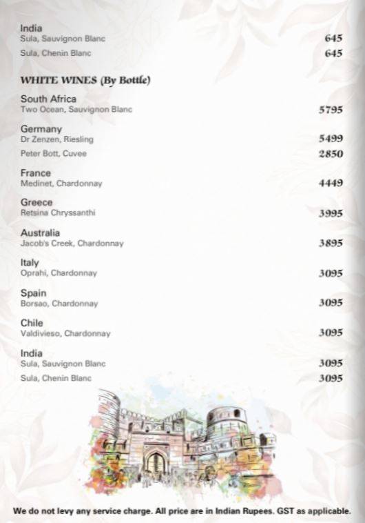Anise - Courtyard by Marriott Agra menu