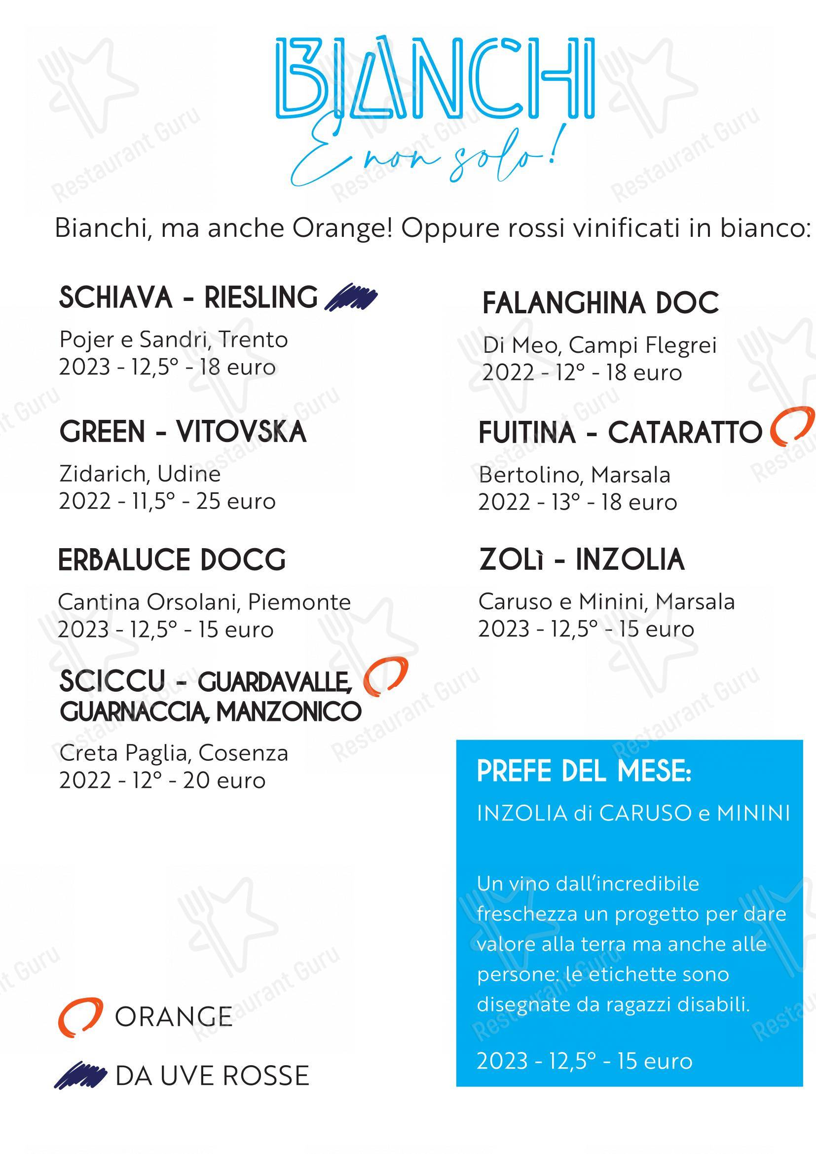 Menu per Agriturismo I Peccati della Terra ristorante con griglia