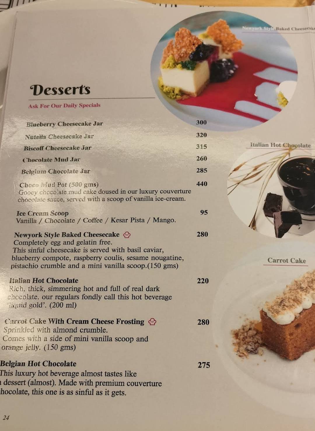 Nini's Kitchen - Panchvati menu