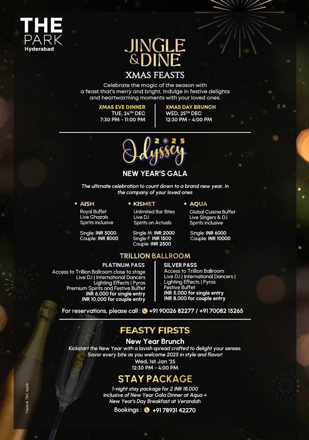 Aish - The Park menu