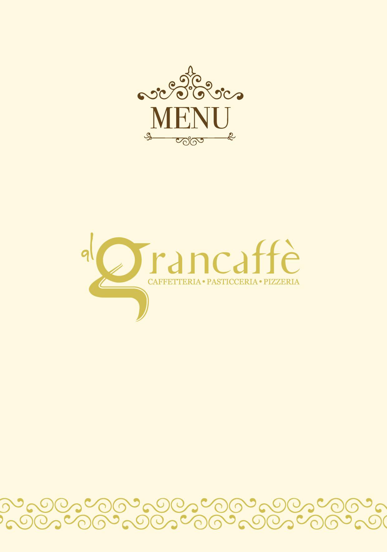 Menu di Al Gran Caffè 