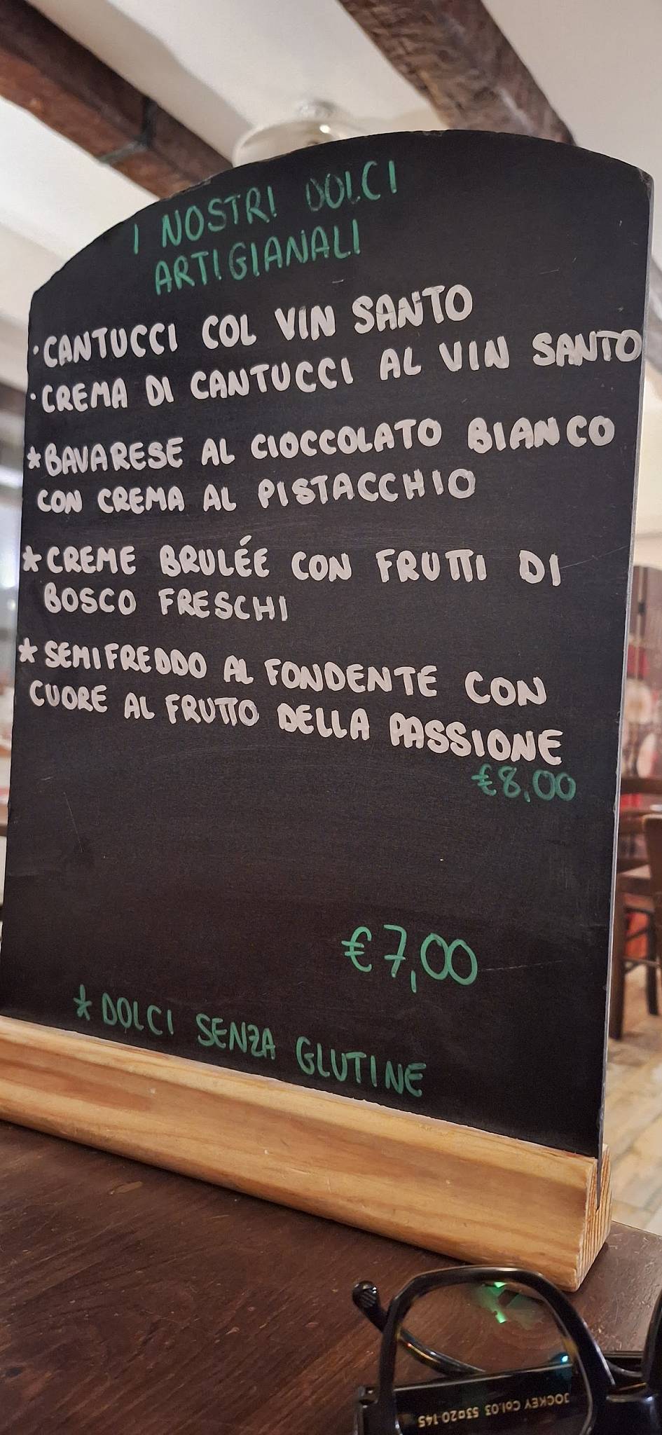 Menu di Al Toscano 