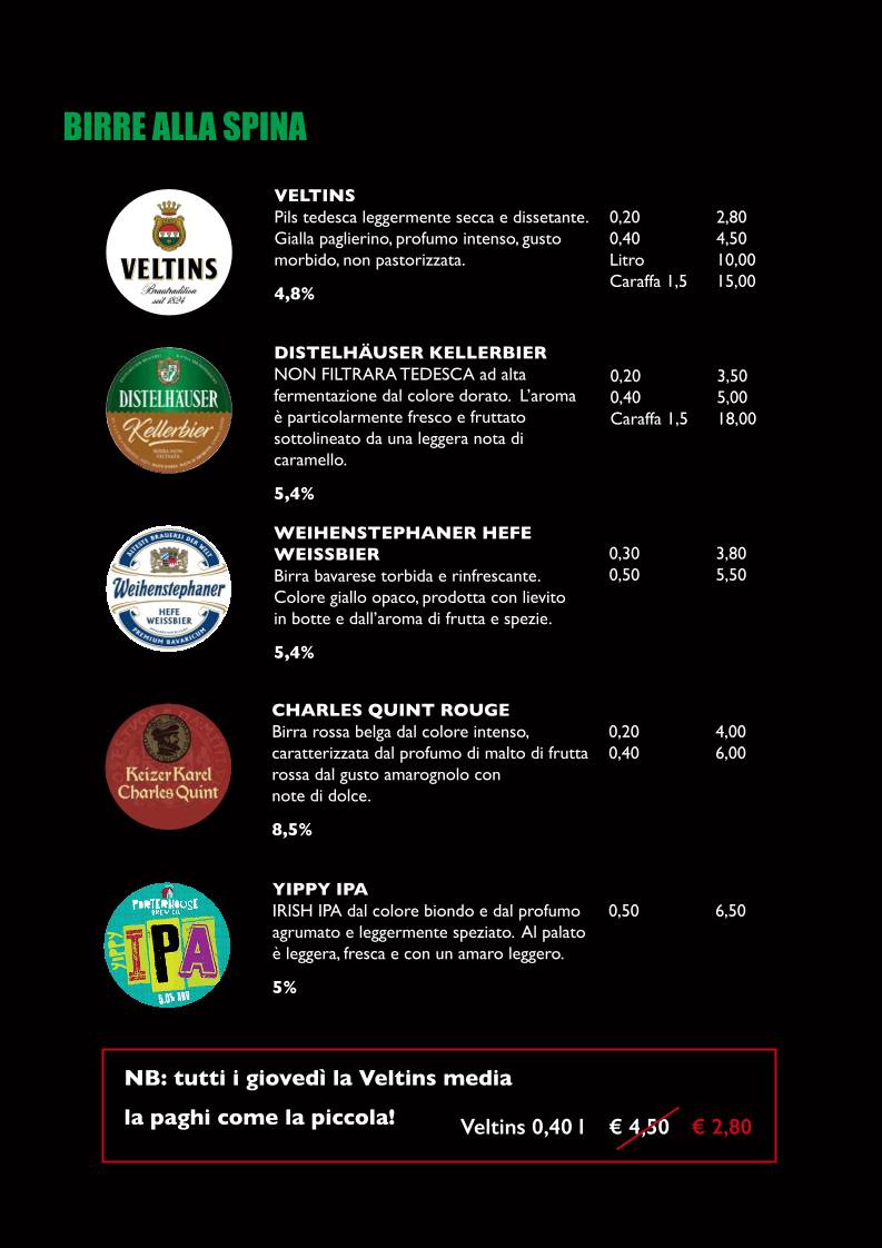 Menu di Aldamida's 